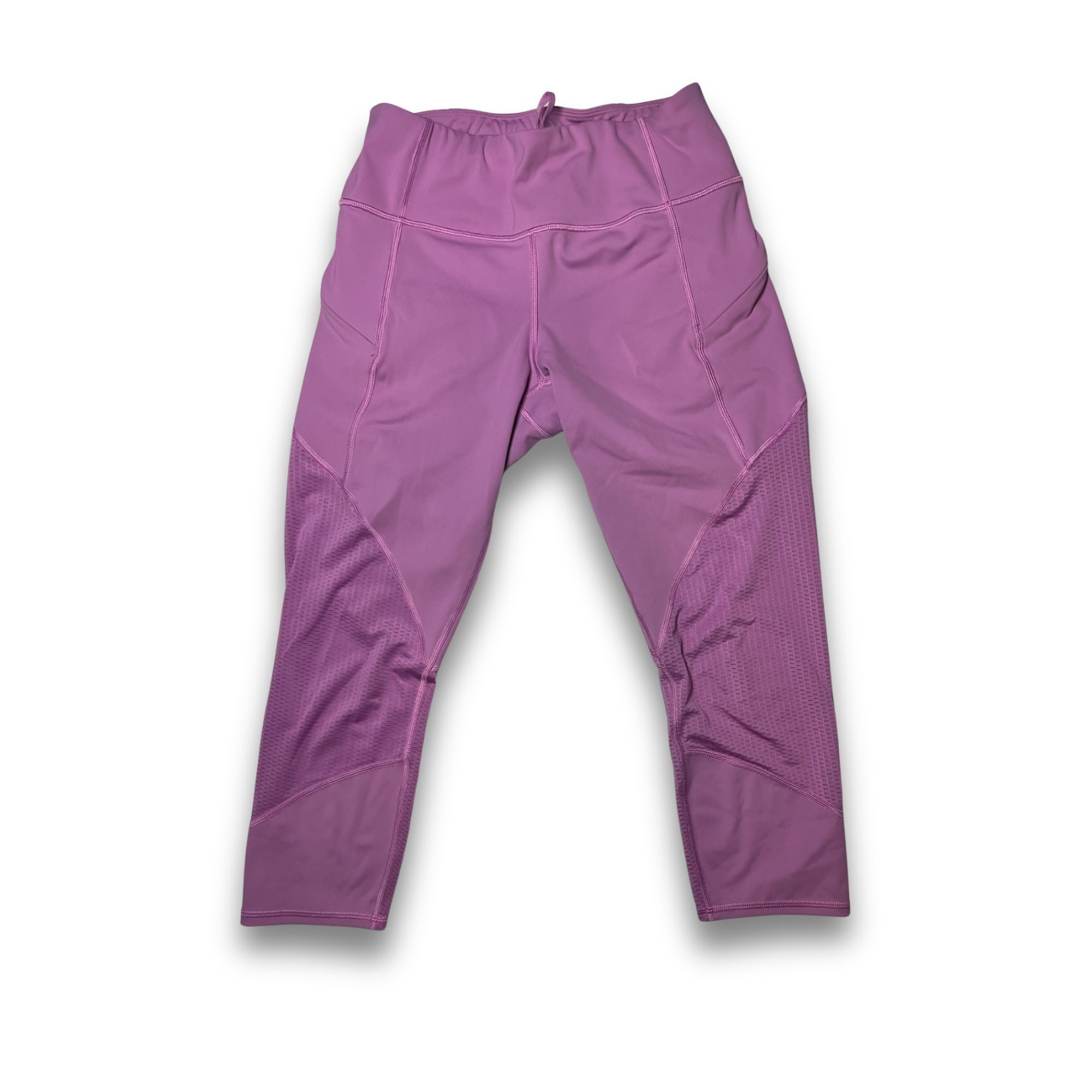 Athleta Athleta Mesh Contender Capri Leggings Small Activewear Stret Size 24" / US 00 / IT 34 - 2 Thumbnail
