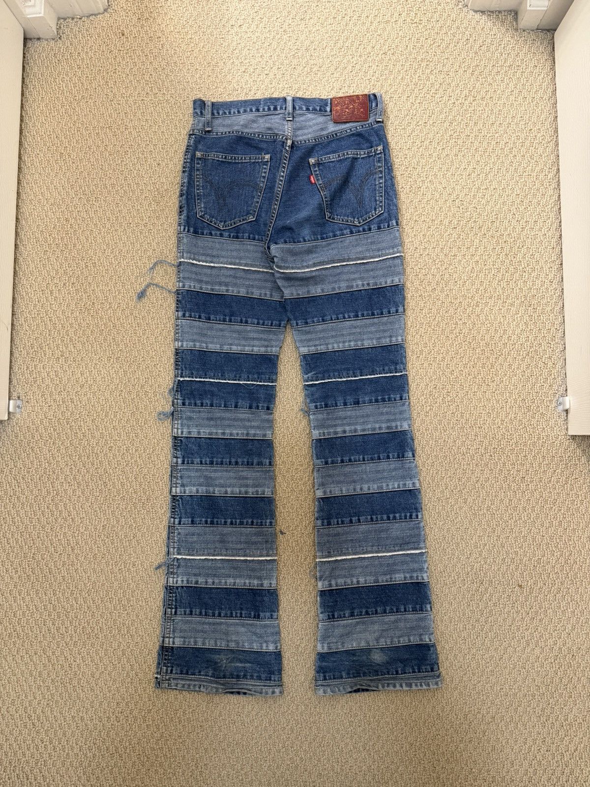Hysteric Glamour 2000s Hysteric Glamour Flare "Hagi" Kinky Denim Jeans Size US 28 / EU 44 - 2 Thumbnail