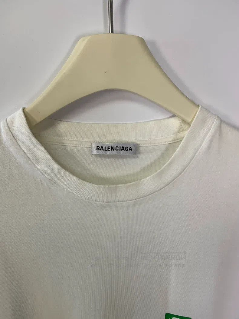 Balenciaga Balenciaga Logo Eco-Friendly Short Sleeve T-Shirt, Women's Size M / US 6-8 / IT 42-44 - 3 Thumbnail