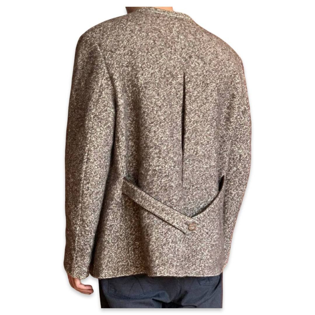 Vintage Trachten wool blazer #1200 Size US XL / EU 56 / 4 - 4 Thumbnail