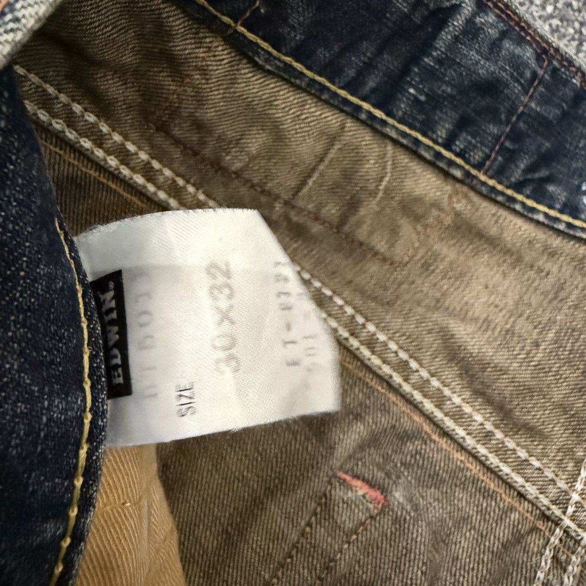If Six Was Nine 🔥 Vintage Special Flared 🌈 Stich Edwin Blue Trip Mud Denim Size US 30 / EU 46 - 15 Thumbnail