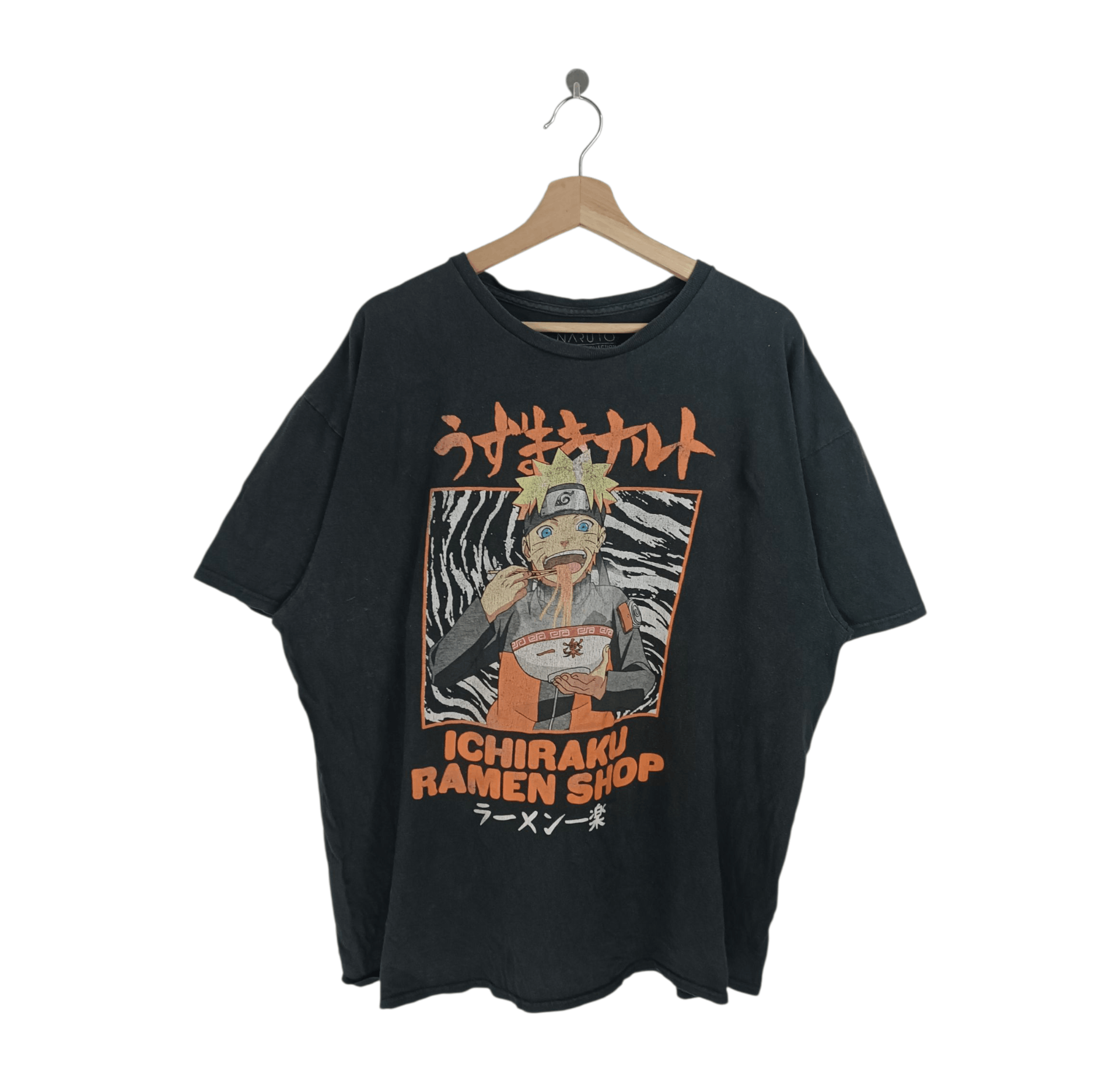 Vintage THRASHED FADED NARUTO SHIPUDEN RAMEN SHOP bleach one piece Size US XXL / EU 58 / 5 - 1 Thumbnail