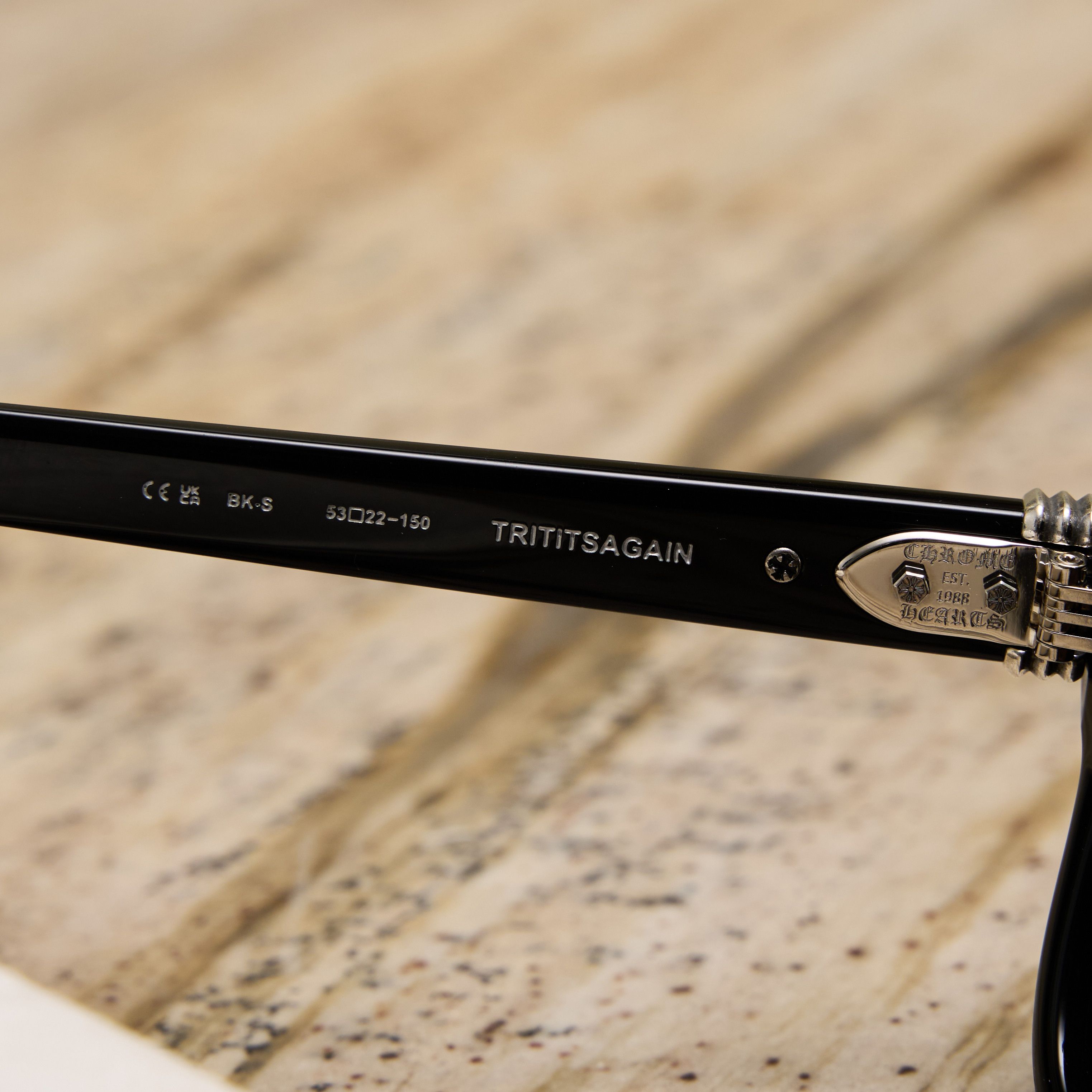 Chrome Hearts CHROME HEARTS TRITITSAGAIN BLACK-SUN Size ONE SIZE - 7 Thumbnail