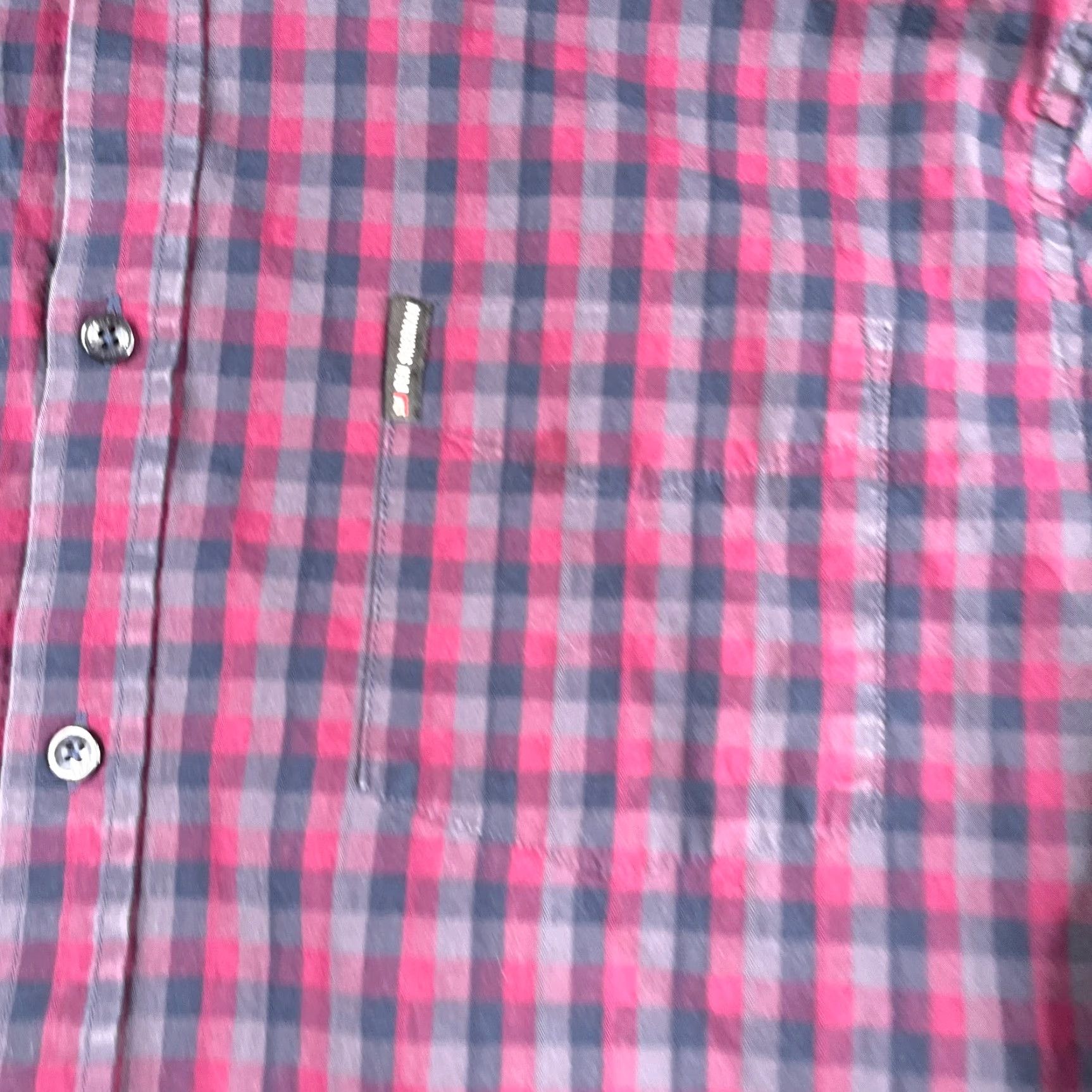 Ben Sherman Ben Sherman Shirt Mens XL Burgundy CHeck Flip Cuff Casual Button Up Long Sleeve Size US XL / EU 56 / 4 - 3 Thumbnail