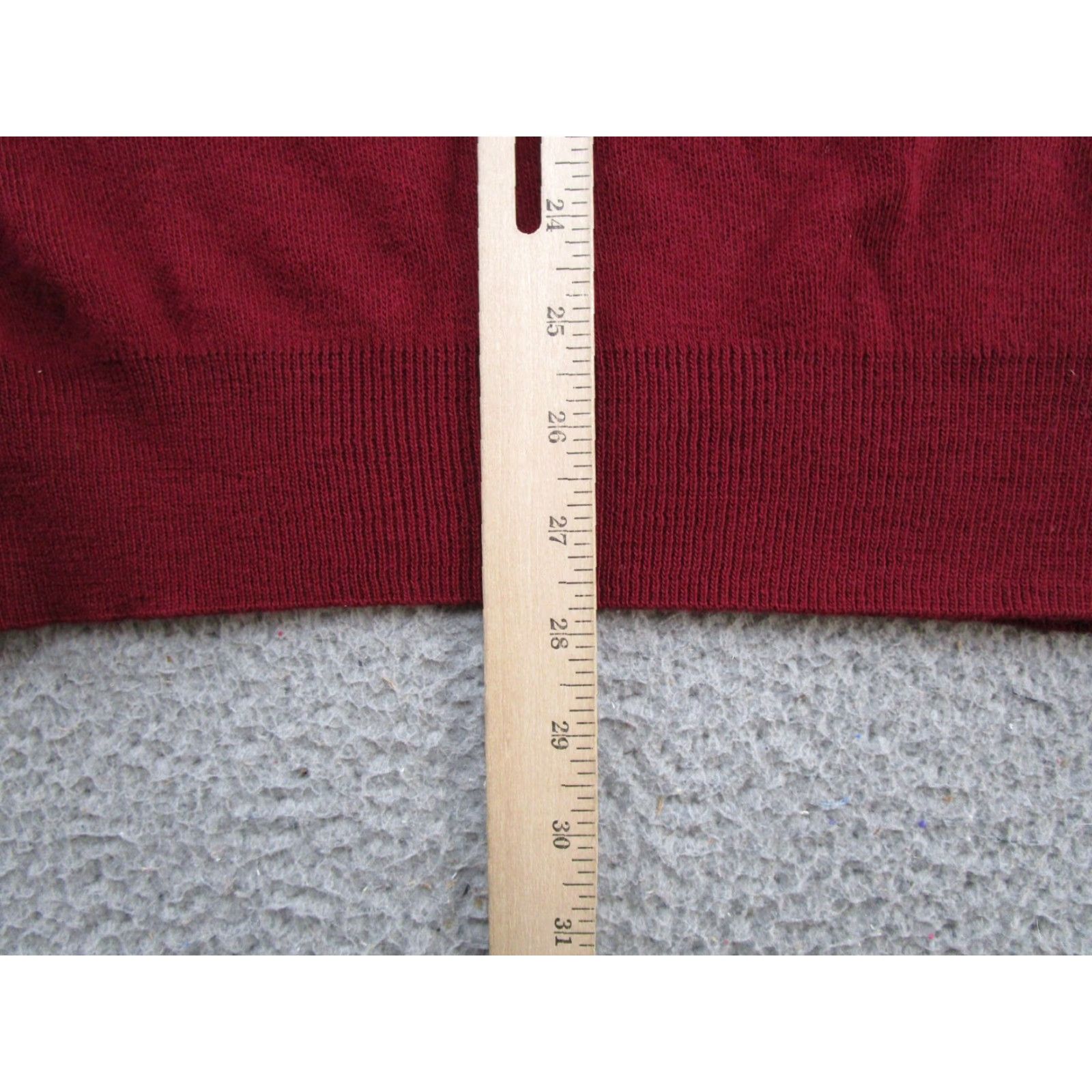 Jantzen VINTAGE Jantzen Red V-Neck Sweater XL Mens Knit Pullover 90s Classic USA Made Red 90s Boys Girls Size US XL / EU 56 / 4 - 6 Thumbnail