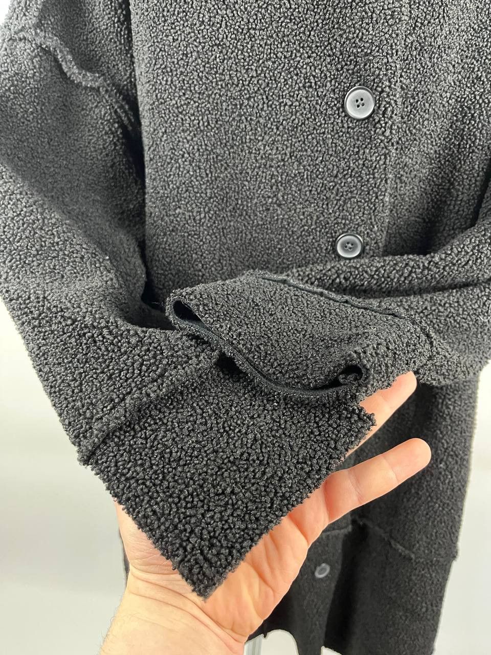 Rundholz Rundholz Black Label REVERSIBLE Bonded Cotton Sherpa Coat Size L / US 10 / IT 46 - 10 Thumbnail
