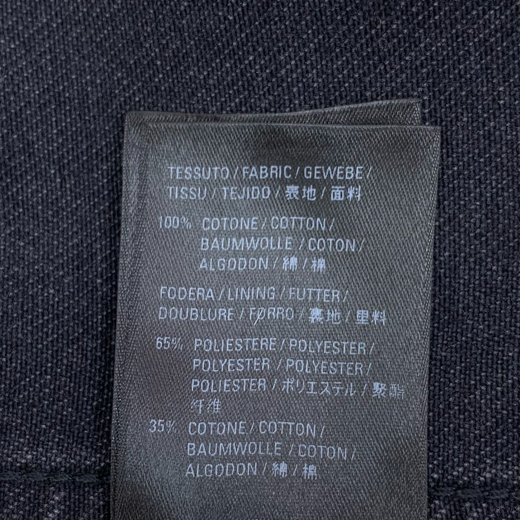 Balenciaga Balenciaga Black Cotton-Blend Denim Jacket Single-Breasted L Size US L / EU 52-54 / 3 - 6 Thumbnail