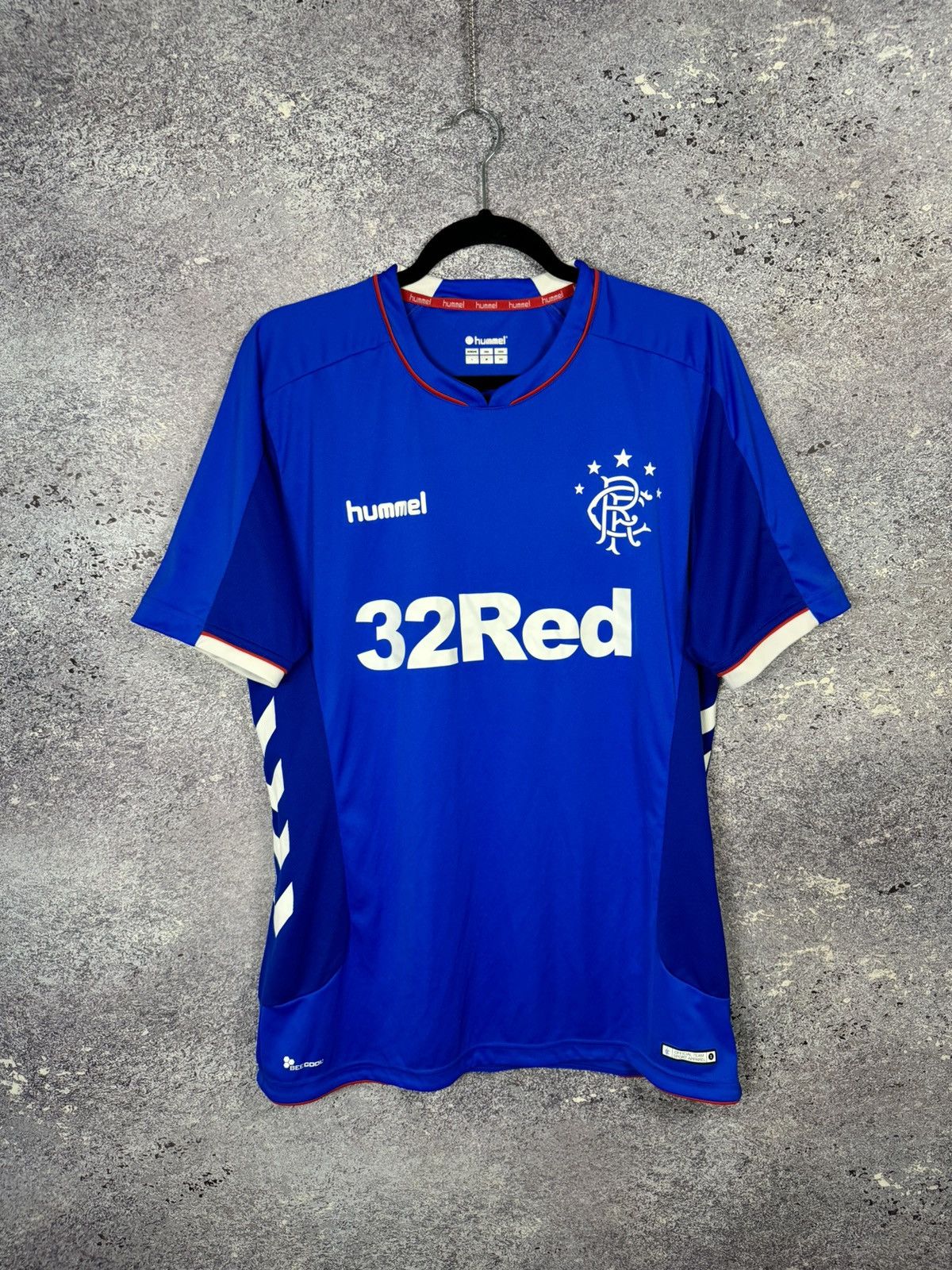 Hummel × Vintage Vintage Rangers FC 2018/19 Hummel Soccer Jersey Blokcore Size US M / EU 48-50 / 2 - 1 Thumbnail