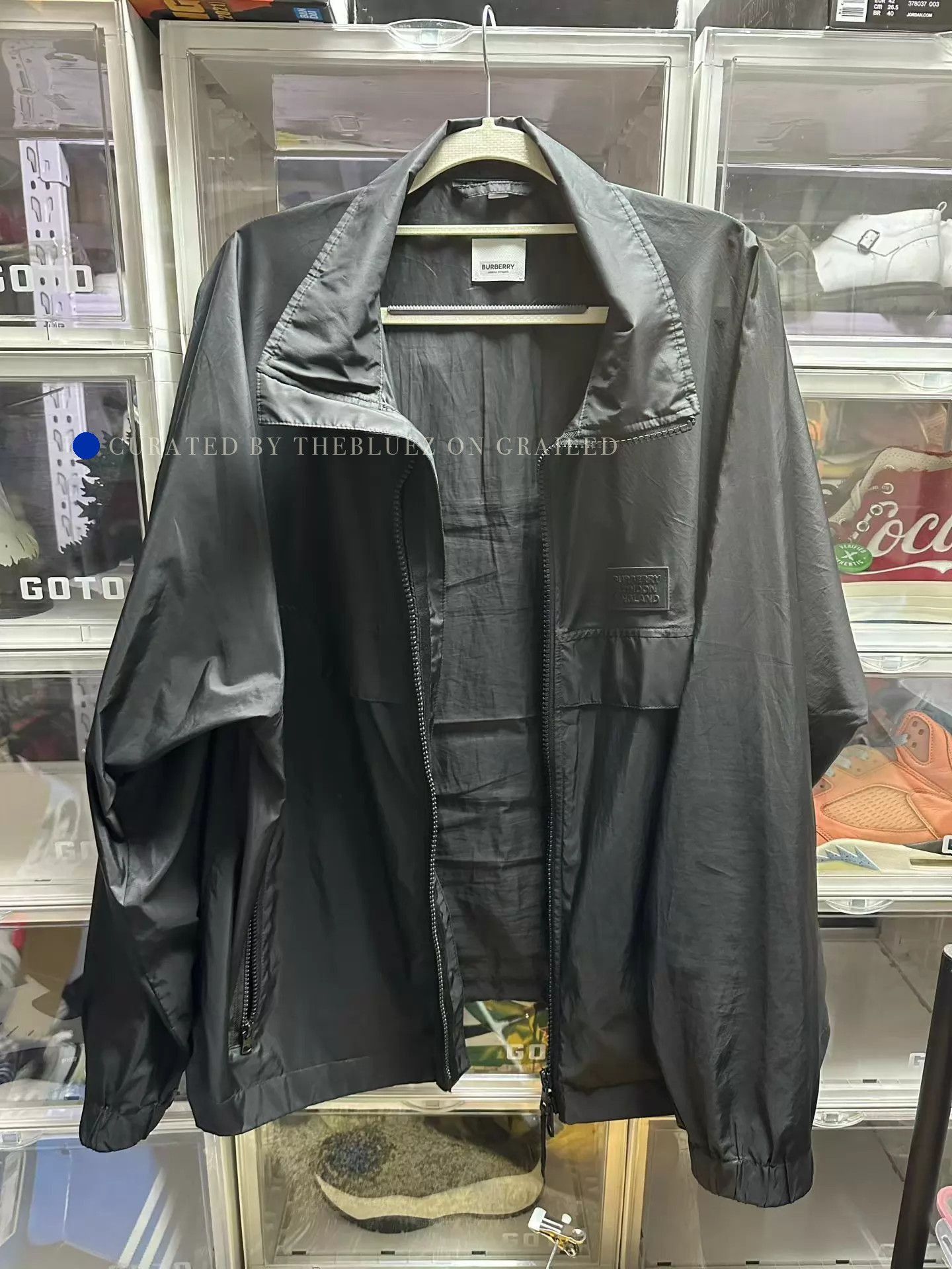 Burberry Lightweight Sun Protection Jacket in Black Size US M / EU 48-50 / 2 - 1 Thumbnail