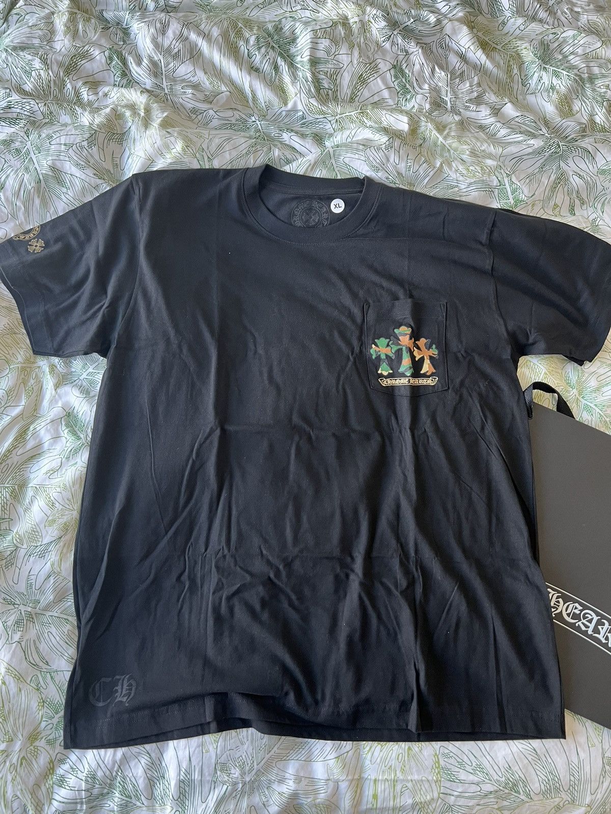 Chrome Hearts Black Camo Horseshoe Tee | Grailed