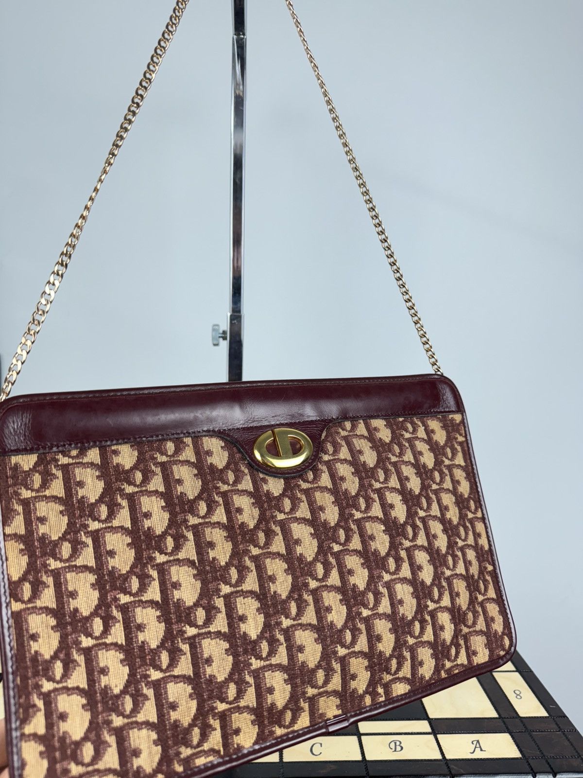 Dior Leather shoulder bag Christian Dior 90s original luxury Size ONE SIZE - 2 Thumbnail