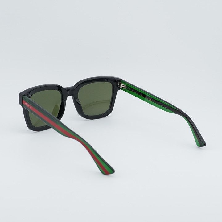 Gucci Gucci GG0001S 002 Men Sunglasses Black Square Frame Size ONE SIZE - 9 Thumbnail