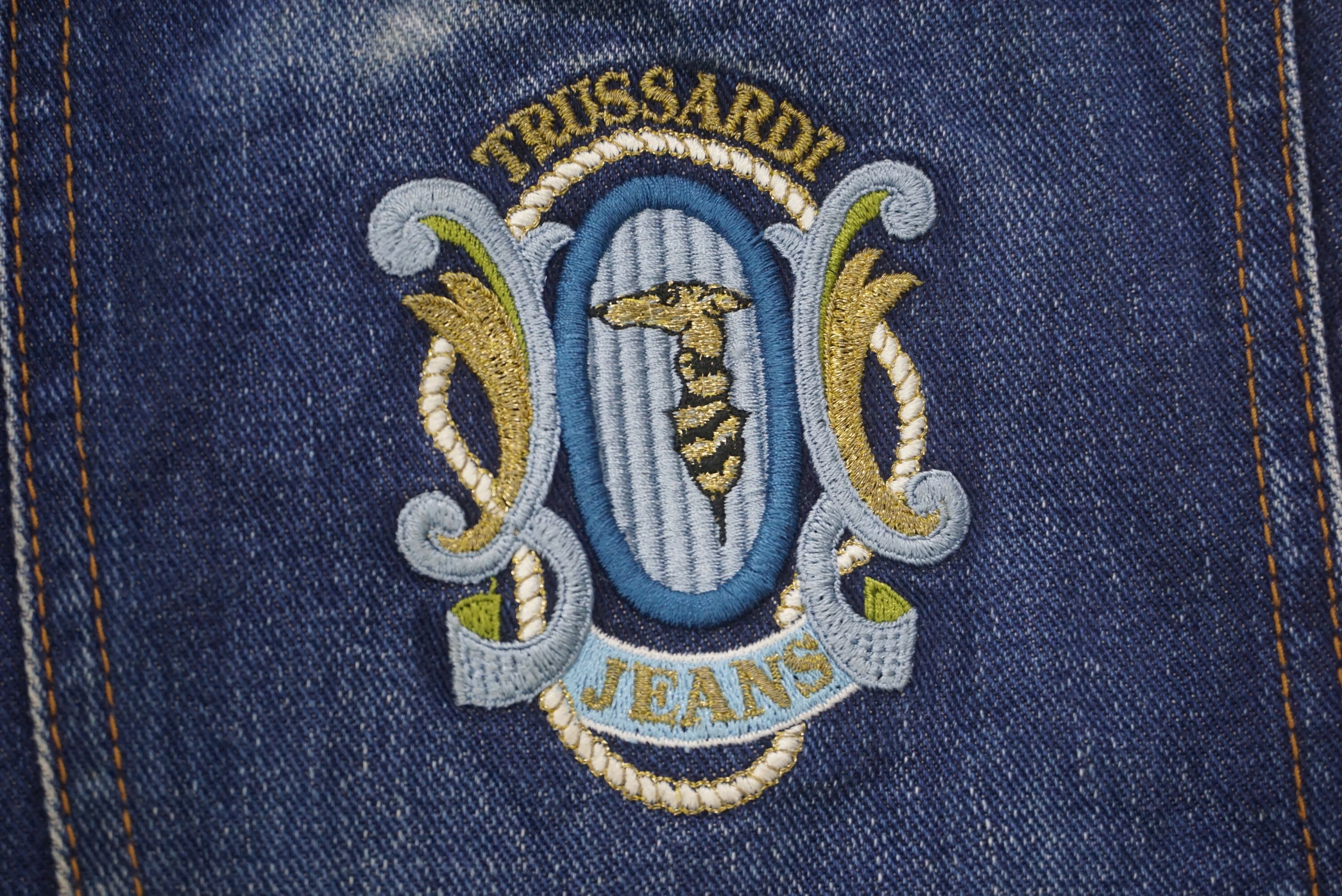 Trussardi Vintage Trussardi Jeans Size W31xL29.5 High-Waisted Denim Size US 31 - 10 Thumbnail