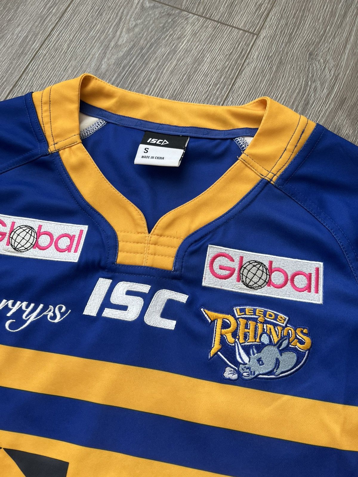 Other ISC Leeds Rhinos Rugby Jersey Blokecore Vintage Size US S / EU 44-46 / 1 - 6 Thumbnail