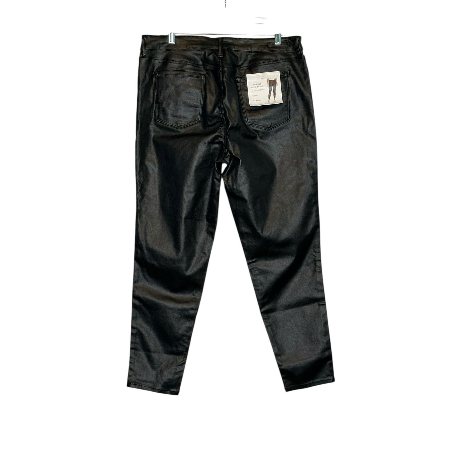 Sanctuary Sanctuary Social Standard Coated Ankle Skinny Jeans size 16 Size 38" / US 16 / IT 52 - 13 Thumbnail