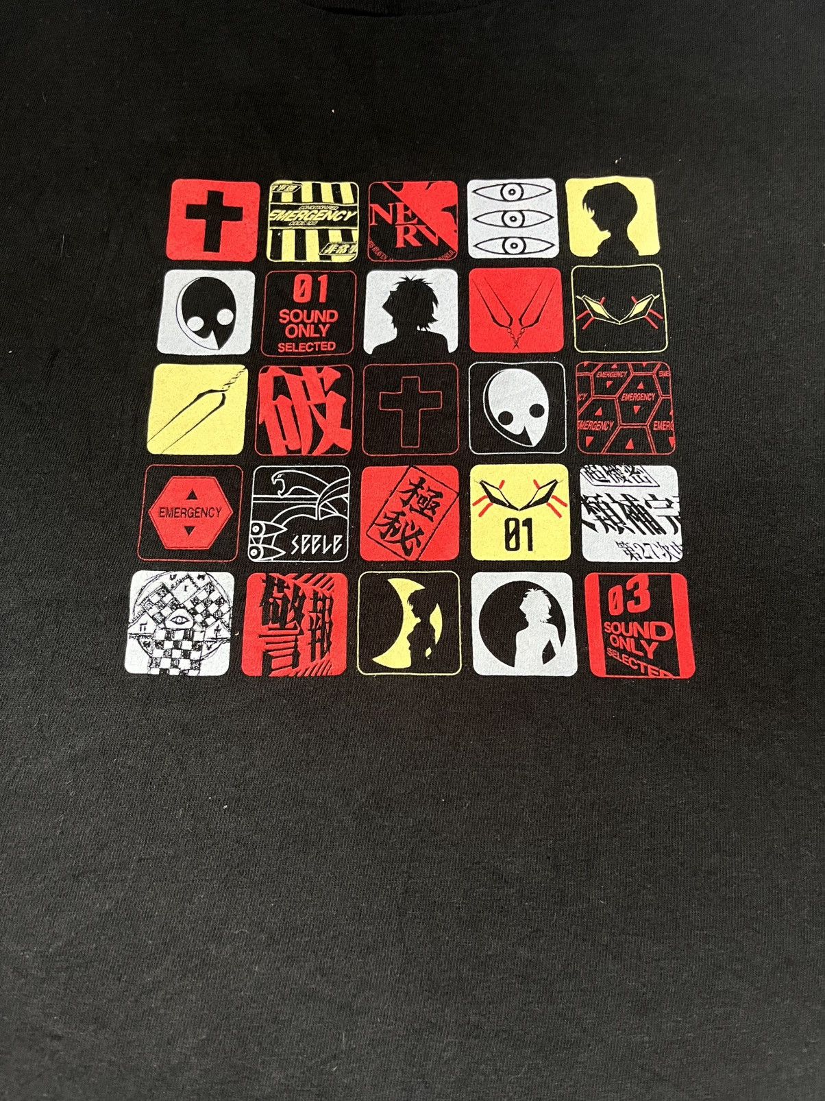 Anime × Vintage Neon genesis evangelion Japanese animated series Size US M / EU 48-50 / 2 - 3 Thumbnail