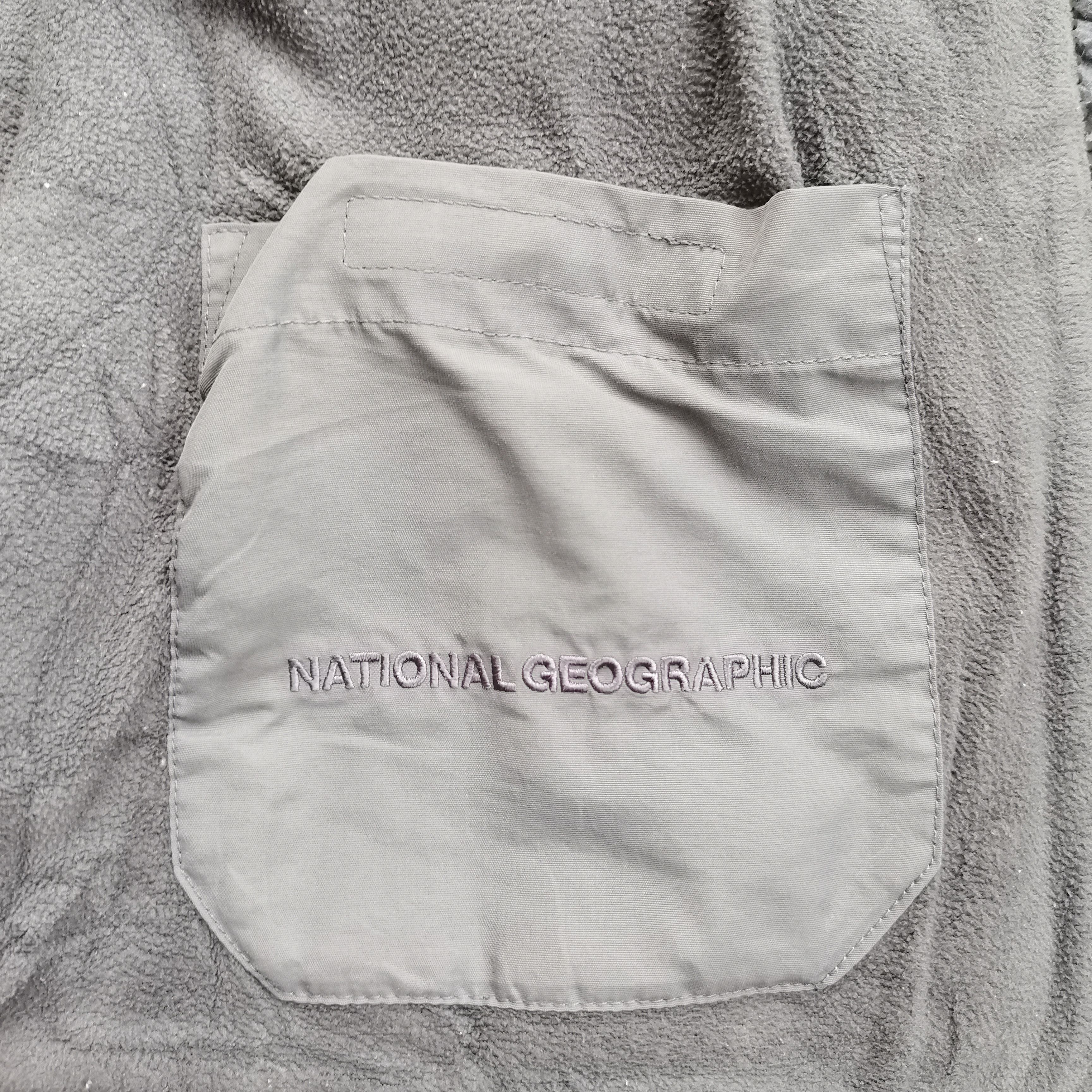 Japanese Brand Send Offer🔥 National Geographic Fleece Hoodie Jacket Size US XS / EU 42 / 0 - 14 Thumbnail