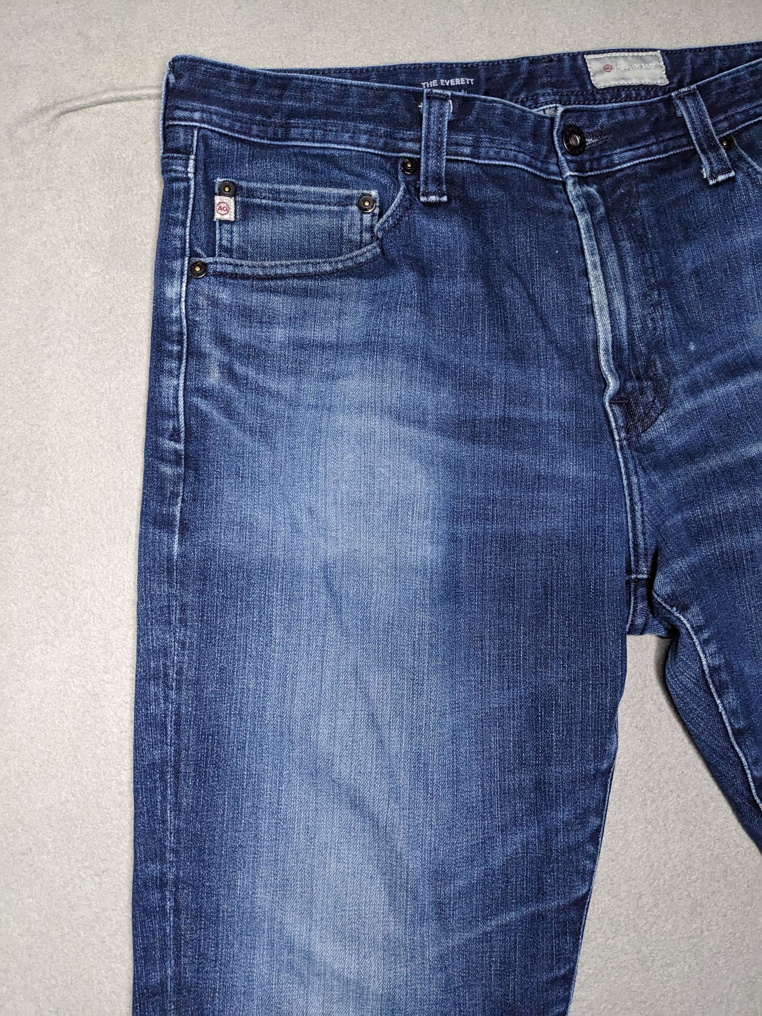 AG Adriano Goldschmied AG Adriano Goldschmied Everett Jeans 34x32 Slim Straight Size US 34 / EU 50 - 5 Thumbnail