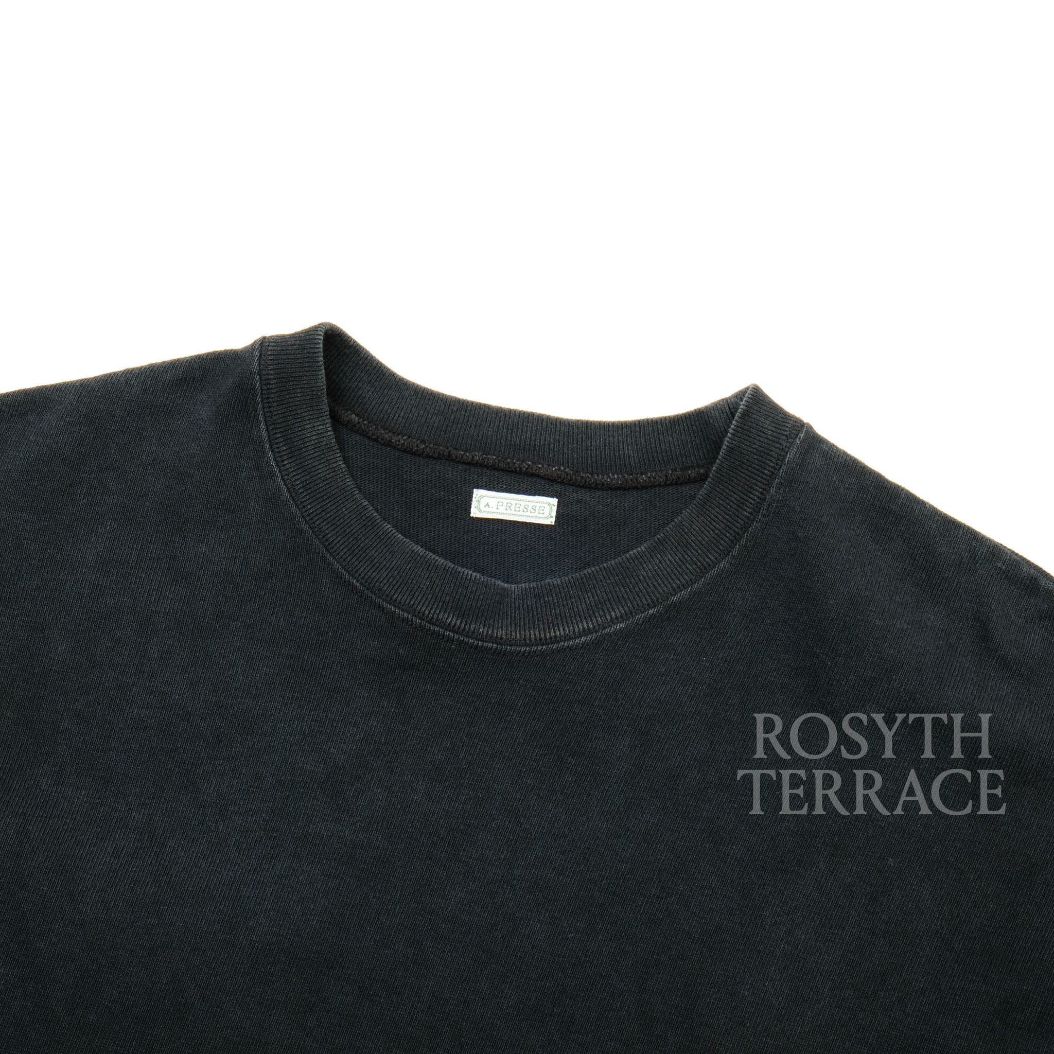 A.PRESSE 【A.PRESSE / VINTAGE LS T-SHIRT (BLACK) / SIZE 3】 Size US L / EU 52-54 / 3 - 2 Thumbnail