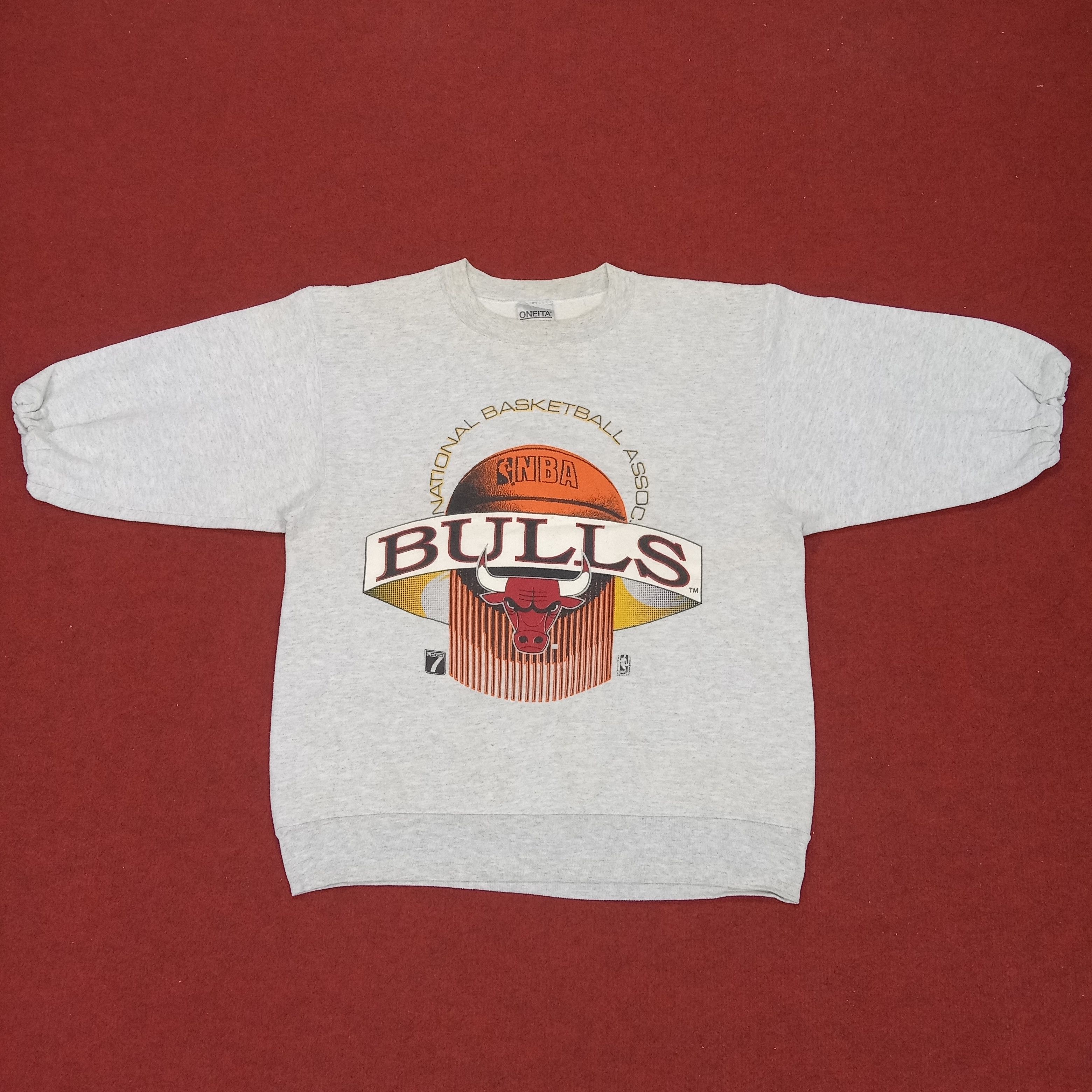 NBA × Vintage Chicago Bulls NBA Basketball Professional Team Sweatshirt Size US M / EU 48-50 / 2 - 1 Thumbnail