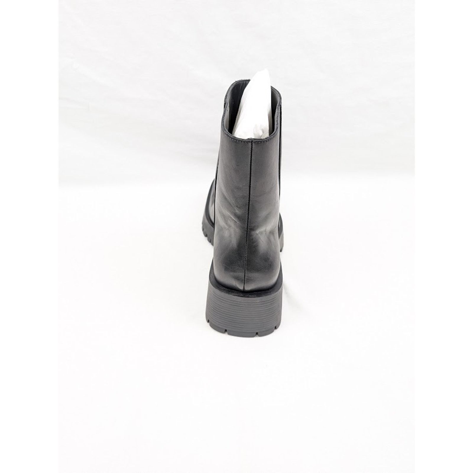 Balenciaga o1rshd1 Calfskin Trooper Bootie in Black Size US 10 / EU 43 - 9 Thumbnail
