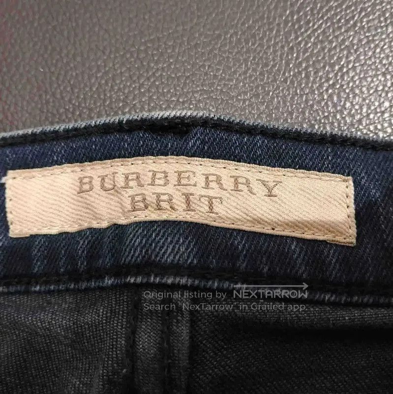 Burberry Burberry Casual Dark Blue Cotton Pants. Size US 34 / EU 50 - 3 Thumbnail