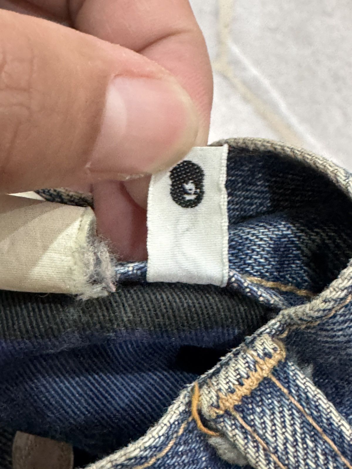 Bape Vintage Bape Denim Selvedge Size US 34 / EU 50 - 14 Thumbnail