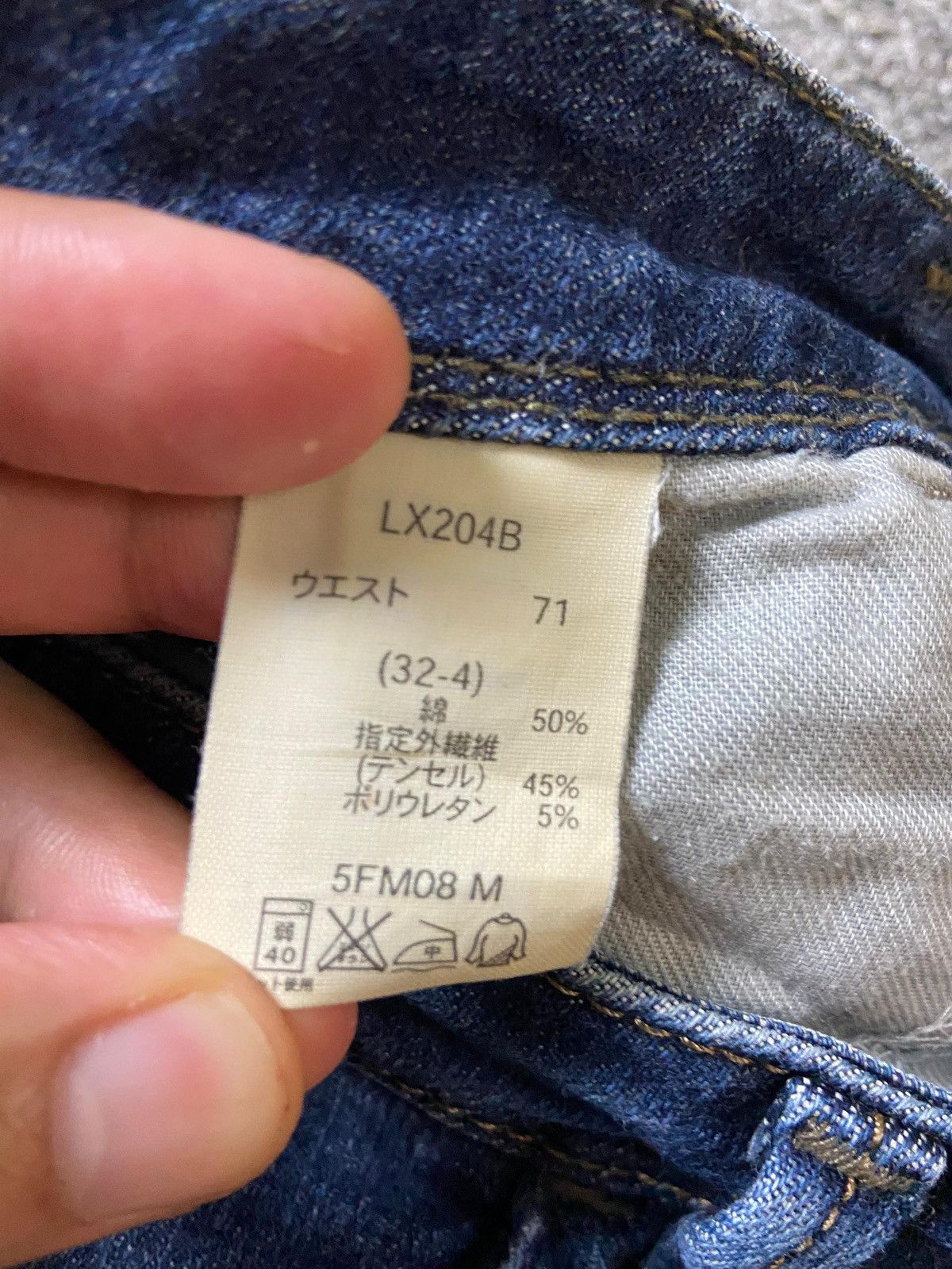 Big John × Japanese Brand × Vintage Vintage Big John Curvy Cut Jeans (123) Size US 32 / EU 48 - 4 Thumbnail
