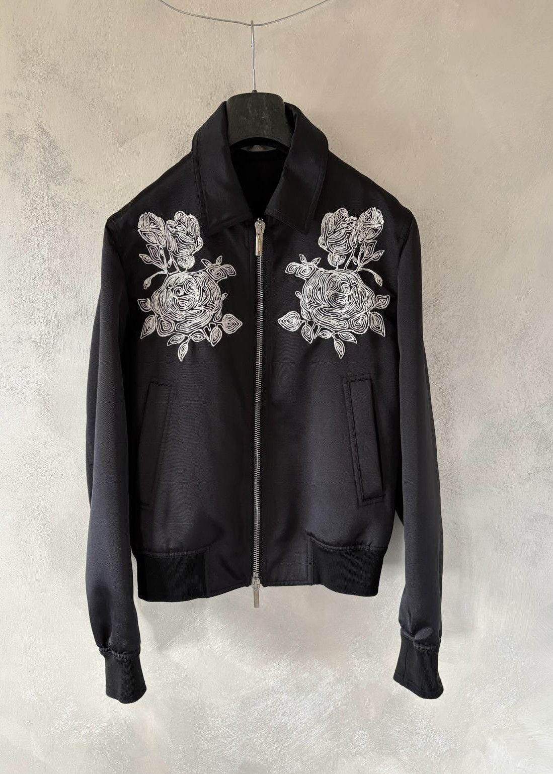 Dior Dior Homme Floral Pattern Bomber Jacket Size US S / EU 44-46 / 1 - 1 Thumbnail