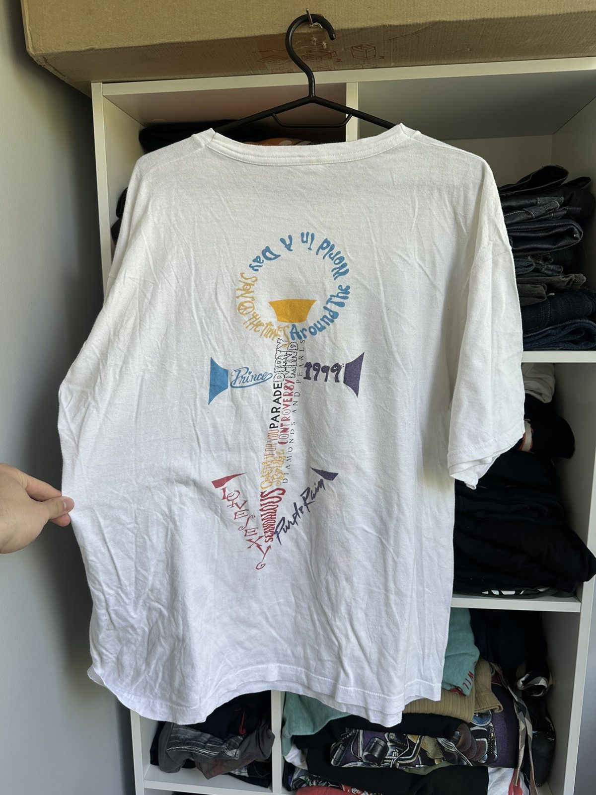 Band Tees 🔥VINTAGE PRINCE 1991 T-SHIRT🔥 Size US XL / EU 56 / 4 - 11 Thumbnail