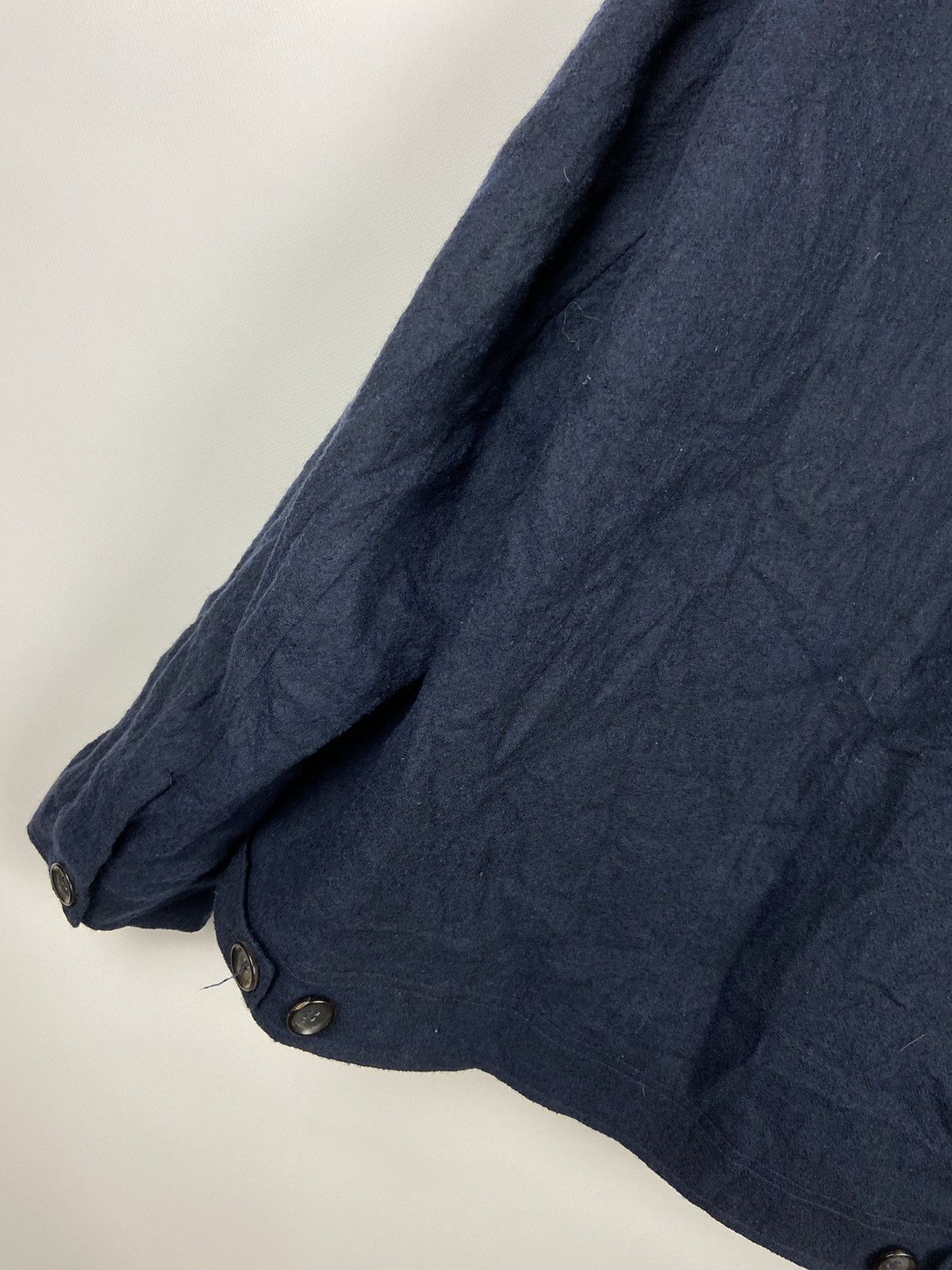 Designer × Oliver Spencer Oliver Spencer Corduroy/Wool Zip Up Jacket Blue Men Size US S / EU 44-46 / 1 - 18 Thumbnail