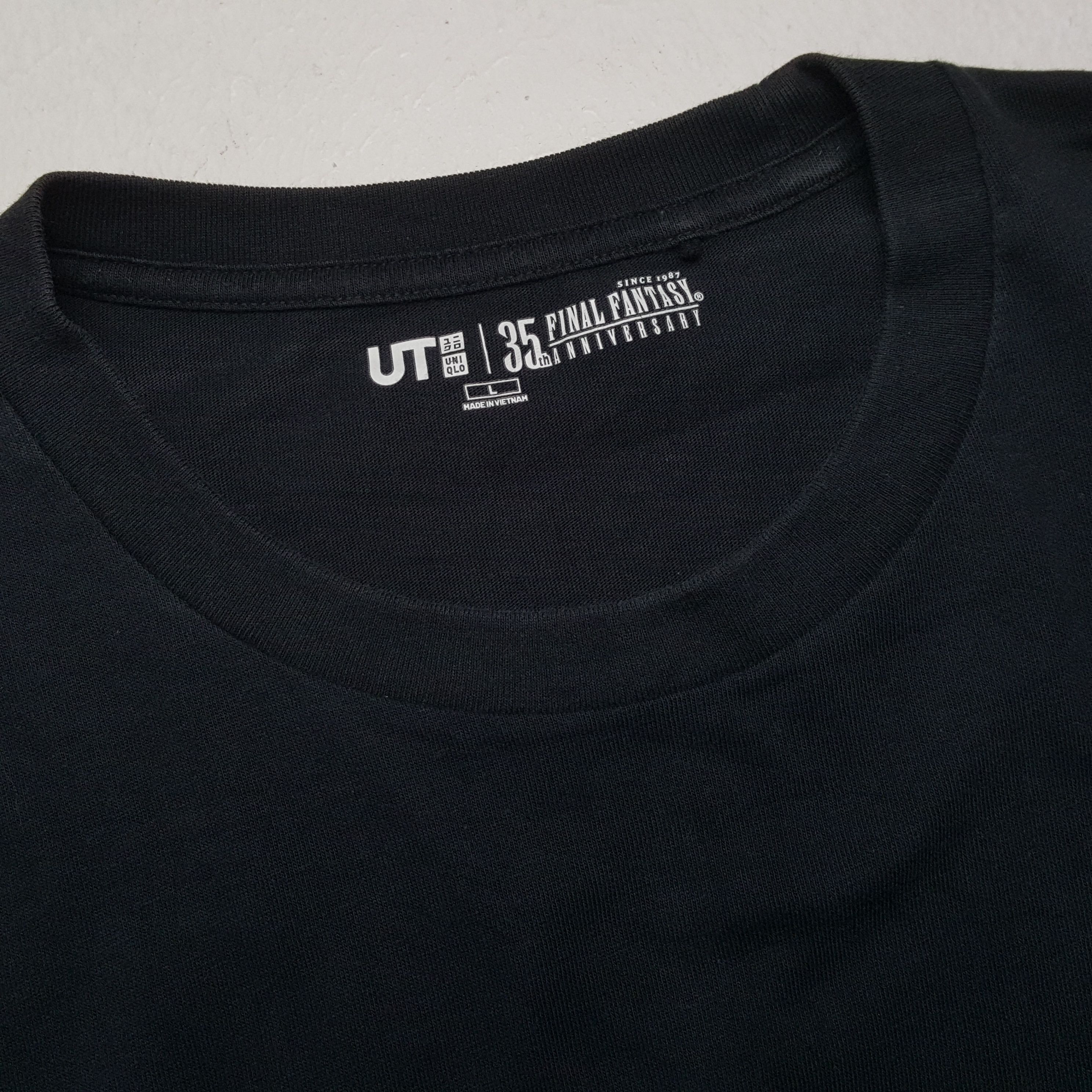 Playstation × The Game × Vintage FINAL FANTASAY 35TH ANNIVERSARY X Japanese Brand Tshirt Size US L / EU 52-54 / 3 - 7 Thumbnail
