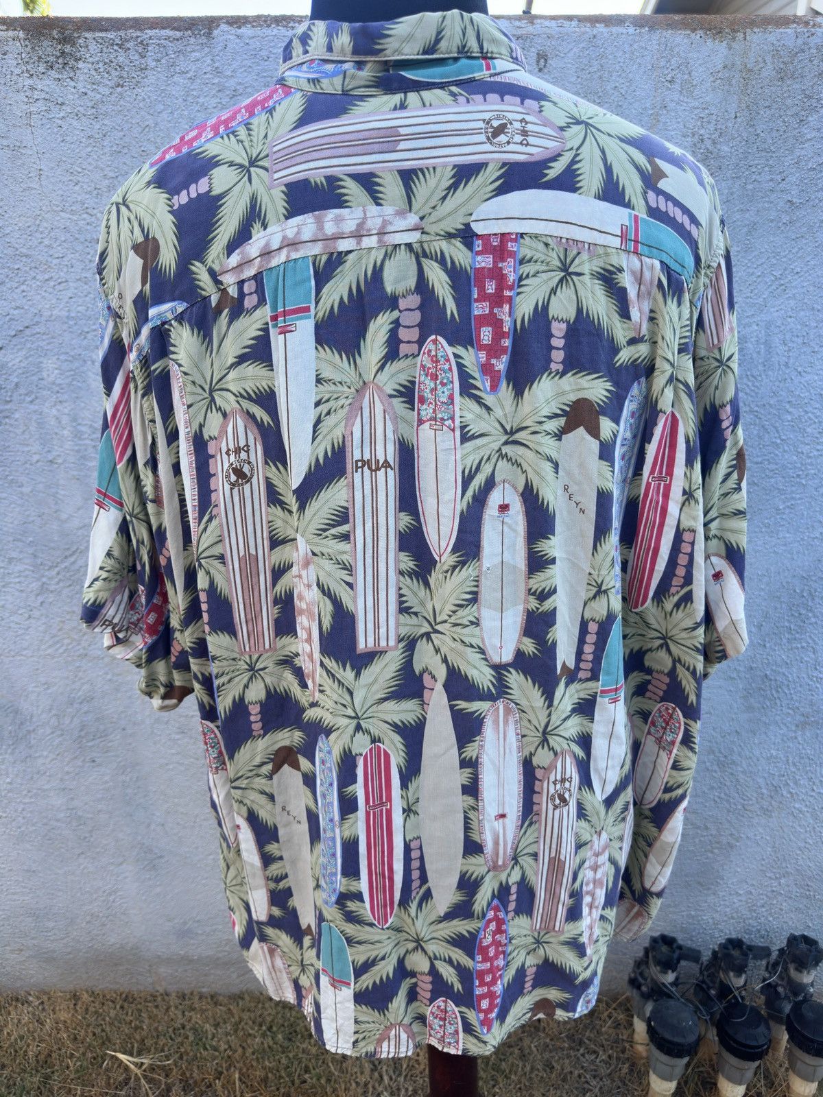 Reyn Spooner PreOwned Reyn Spooner Hawaiian Print Multicolored Men's XXL Size US XXL / EU 58 / 5 - 2 Thumbnail