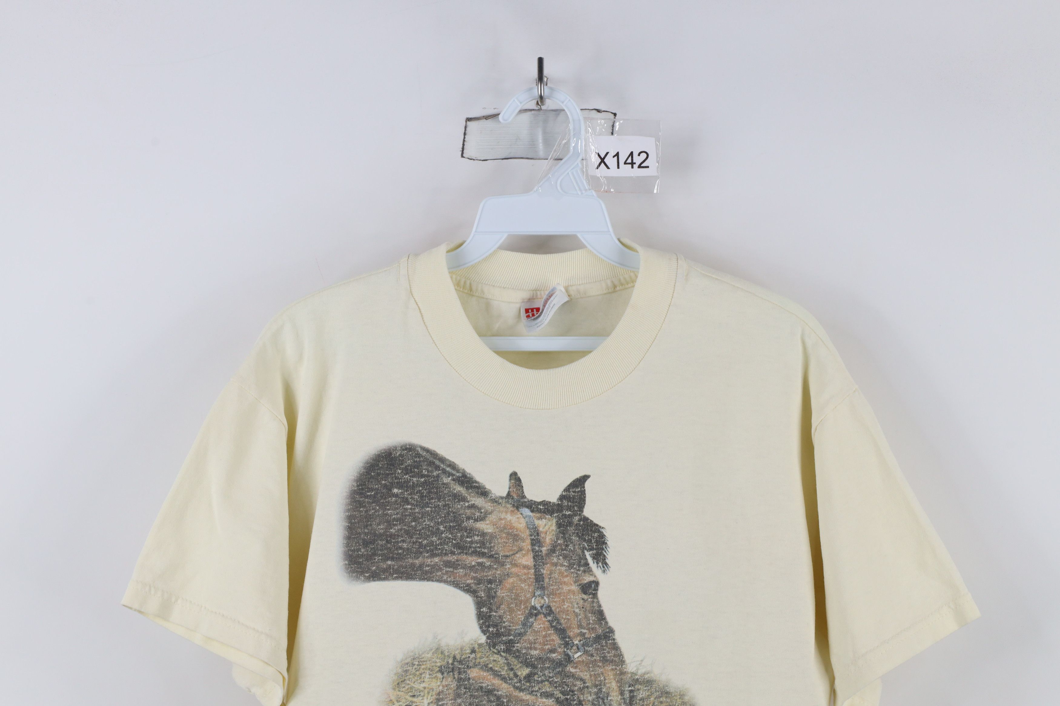 Vintage Vintage 90s Streetwear Kentucky Horse Equestrian T-Shirt Size M / US 6-8 / IT 42-44 - 2 Thumbnail