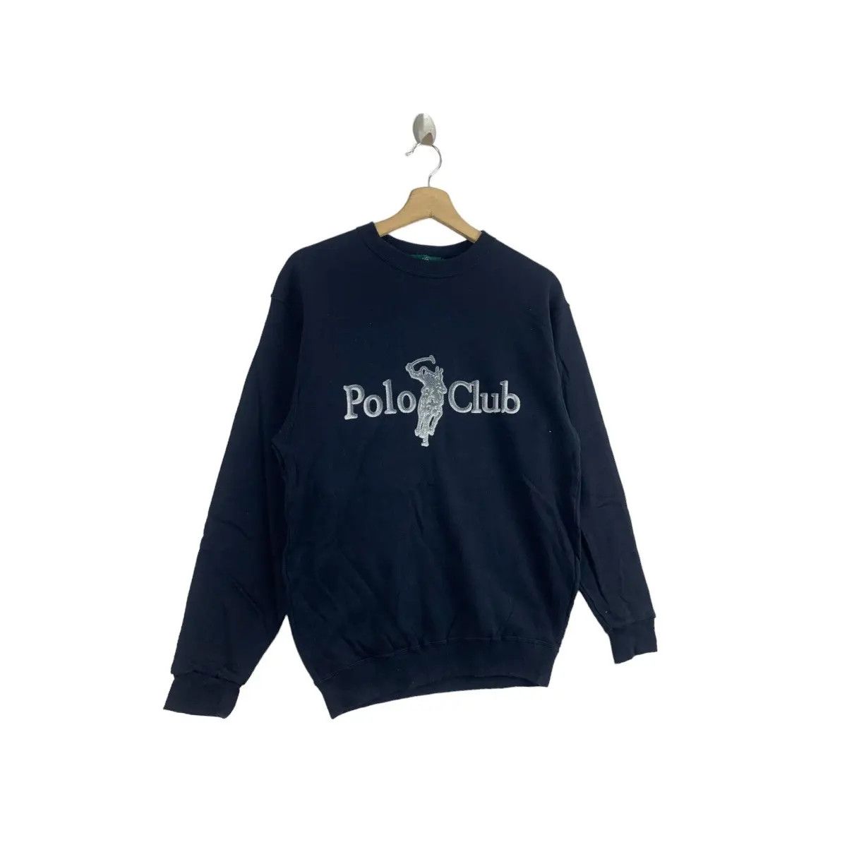 Polo Ralph Lauren Vintage POLO CLUB Big Pony Logo Crewneck Sweatshirt Jumper Size M / US 6-8 / IT 42-44 - 3 Thumbnail
