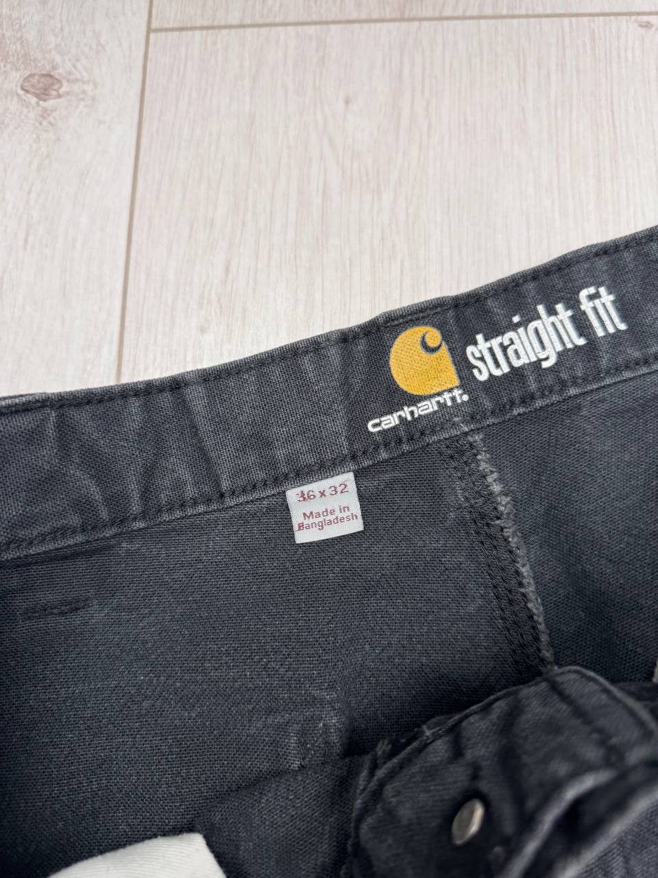 Carhartt Vintage carhartt workpants black cargo 36x32 Size US 32 / EU 48 - 15 Thumbnail