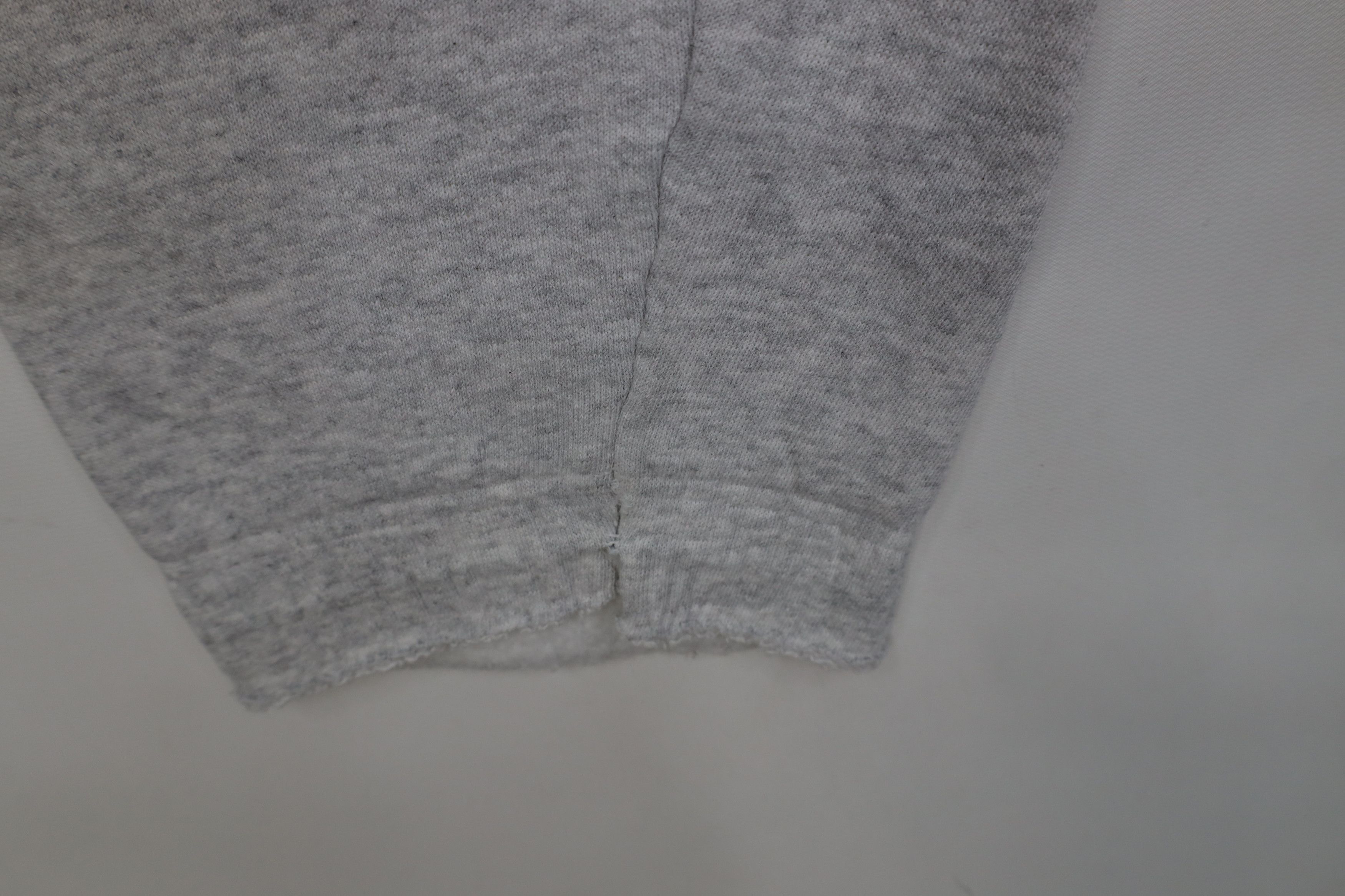Vintage Vintage 90s Streetwear Blank Heavyweight Sweatpants Gray USA Size US 34 / EU 50 - 5 Thumbnail