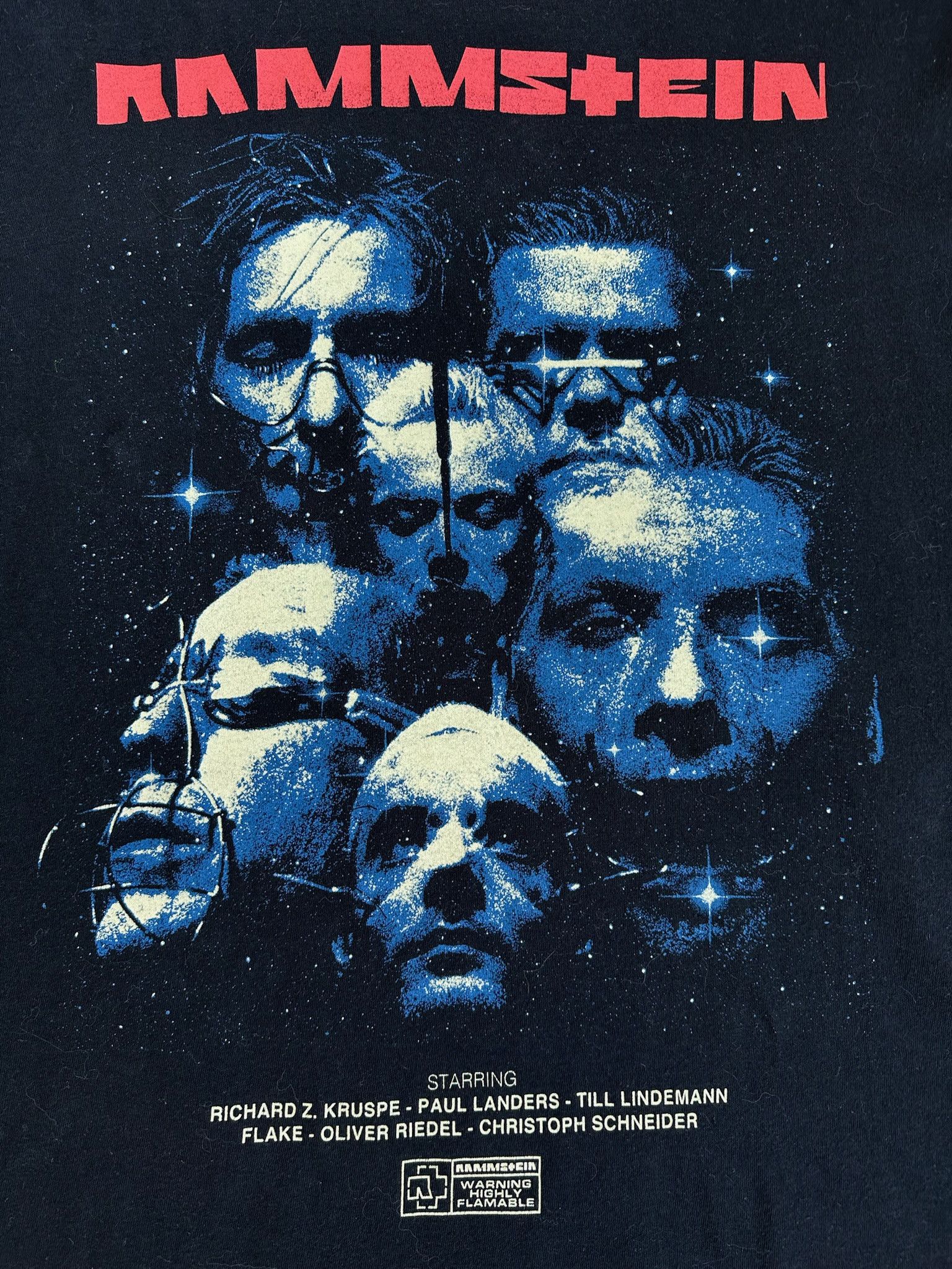 Band Tees Vintage Rammstein T-Shirt Size US XL / EU 56 / 4 - 3 Thumbnail