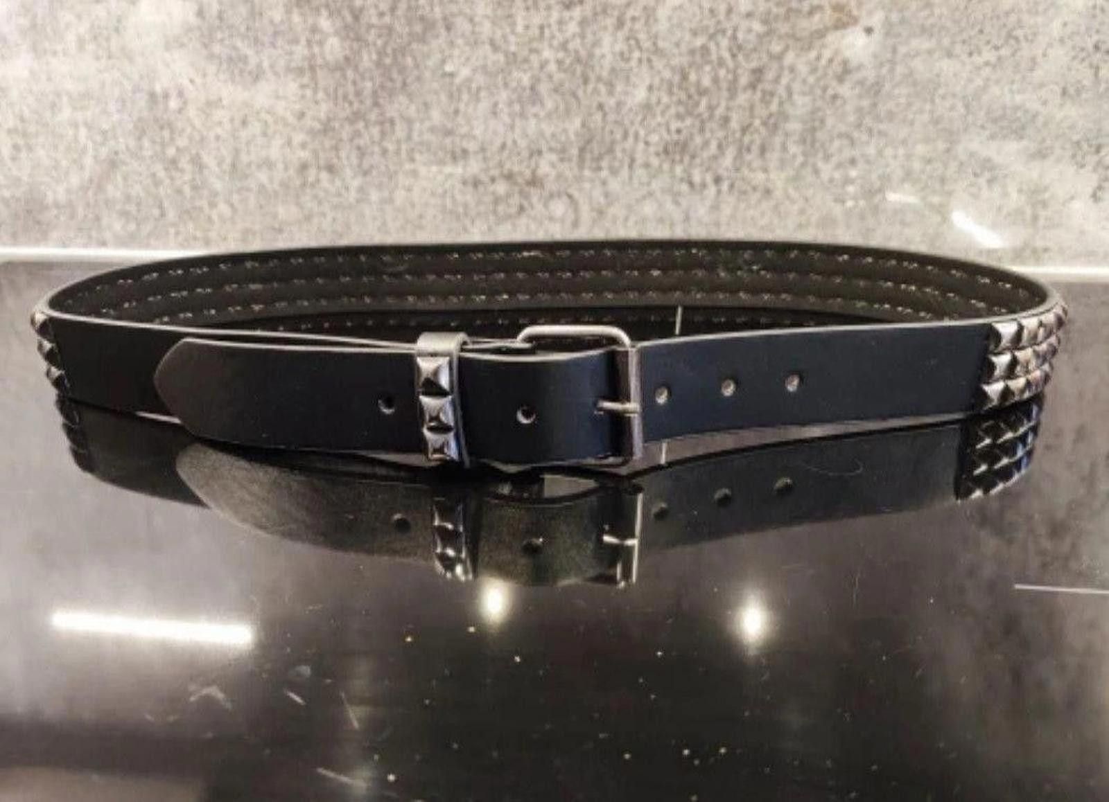 Other 120cm Vintage Studded Pyramid Punk Belt Size ONE SIZE - 9 Thumbnail