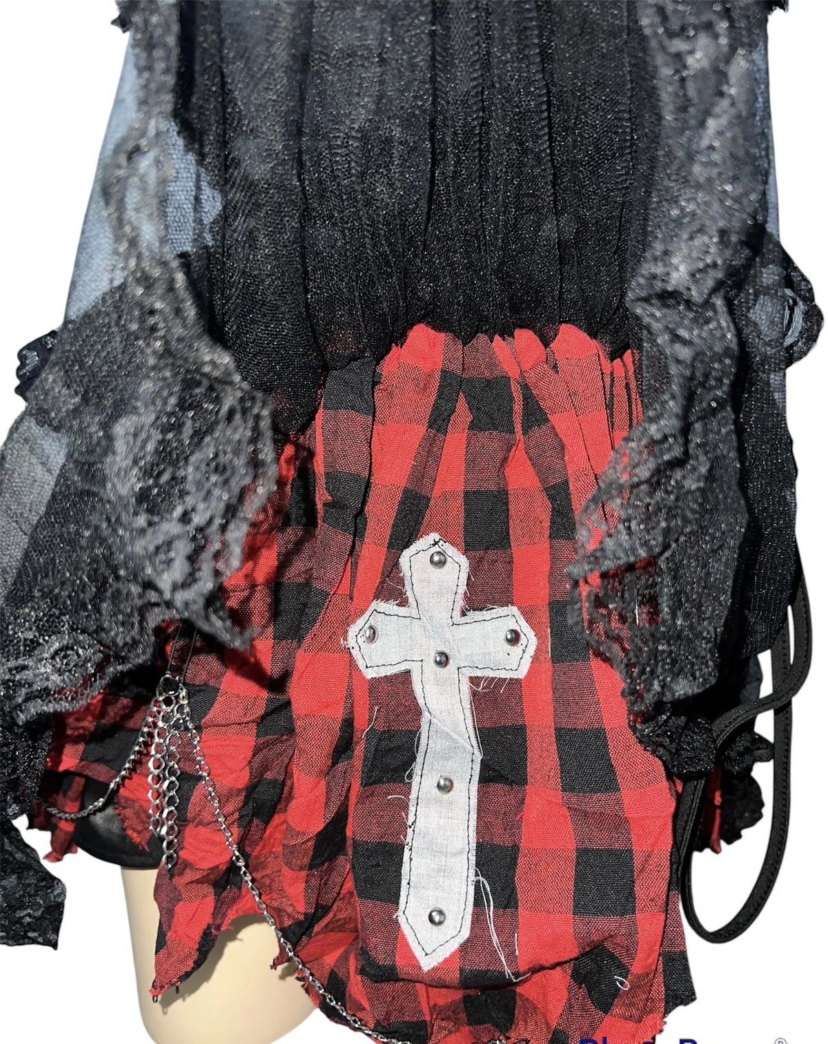 Japanese Brand Drug Honey cross chain tutu mini skirts 💋🧛🏻‍♀️➕ Size 26" / US 2 / IT 38 - 12 Thumbnail