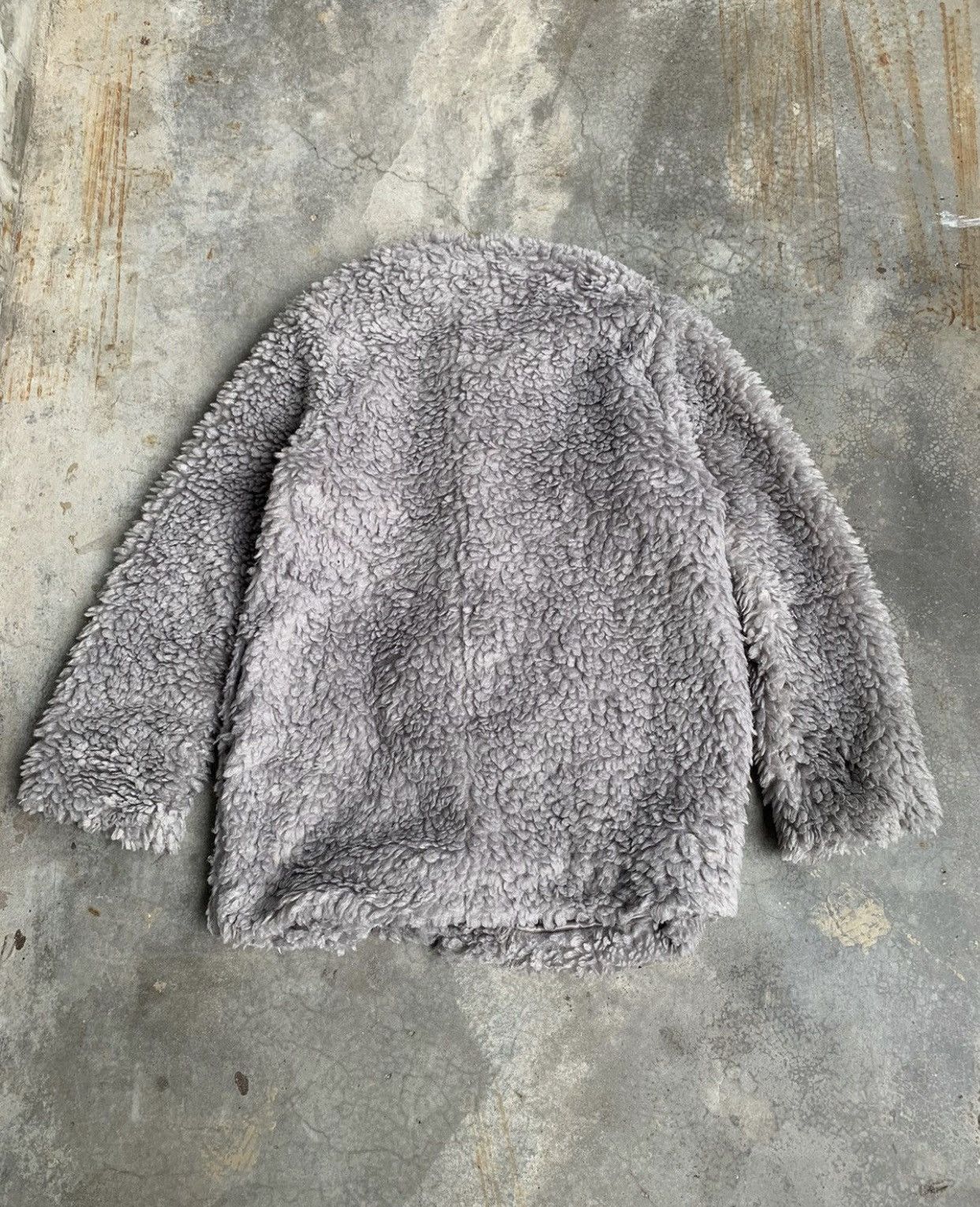 Japanese Brand JapaneseBrand Buttonless Sherpa Fleece Cardigan jacket Size US M / EU 48-50 / 2 - 3 Thumbnail