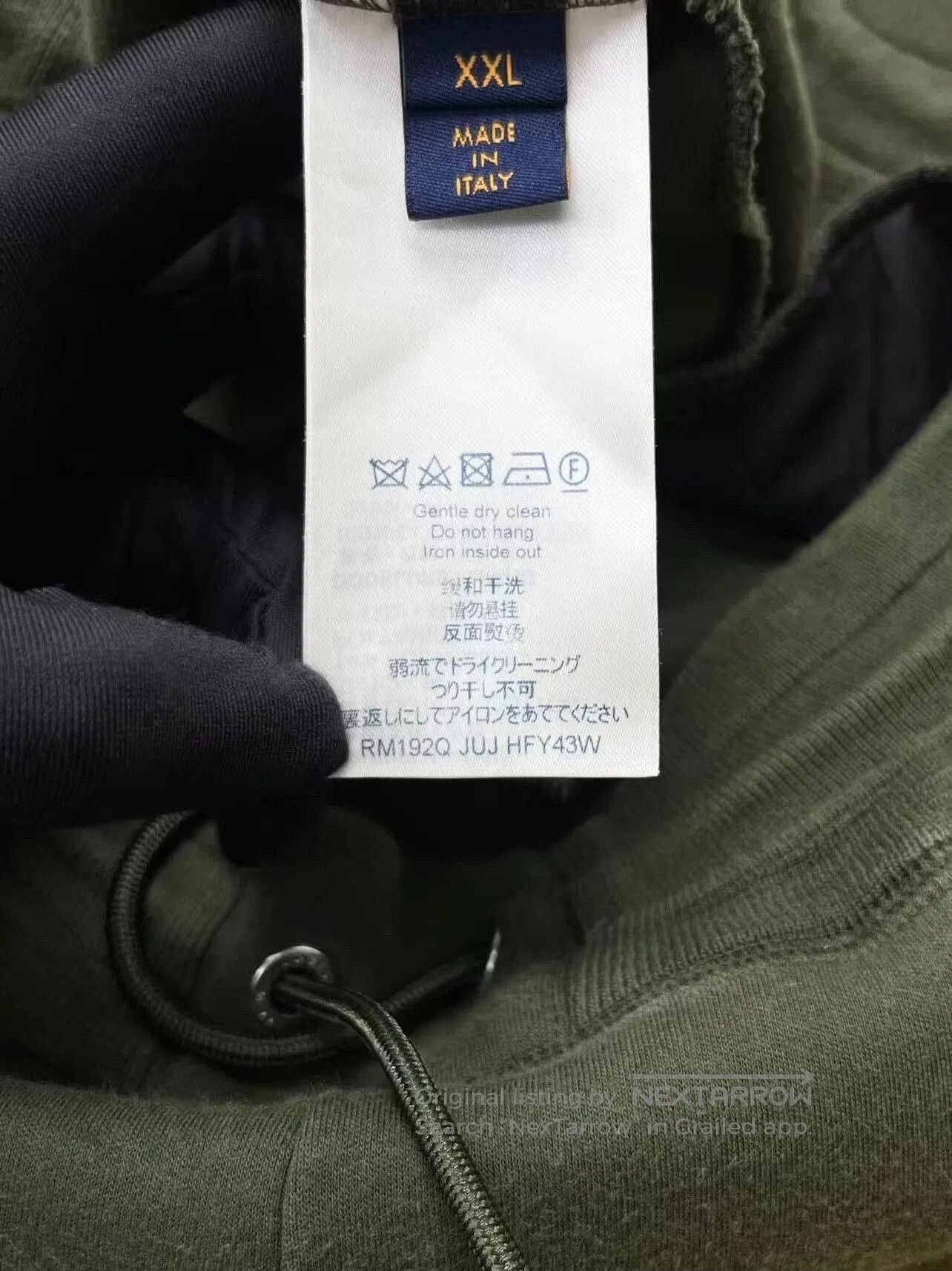 Louis Vuitton louis vuitton olive green drawstring pants. Size US 44 / EU 60 - 5 Thumbnail
