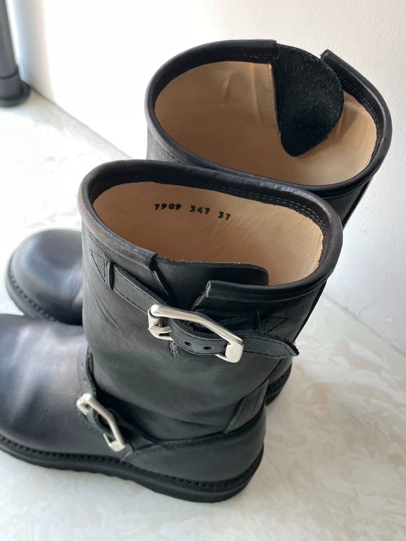 Our Legacy Our Legacy size37 Leather flat-soled engineer boots Size US 5 / EU 37 - 5 Thumbnail