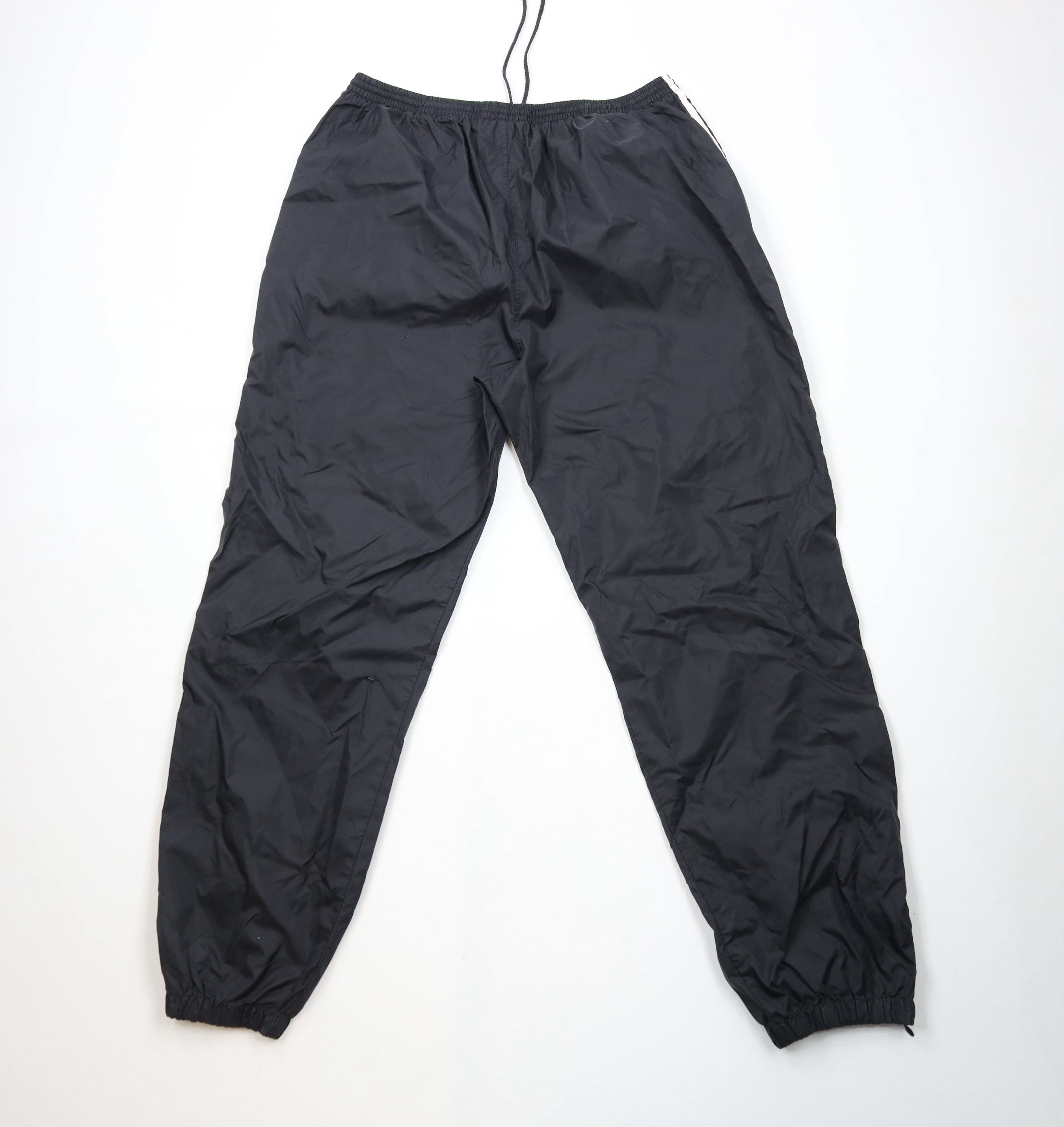 Adidas × Vintage Vintage 90s Adidas Cuffed Nylon Windbreaker Joggers Pants Size US 38 / EU 54 - 10 Thumbnail