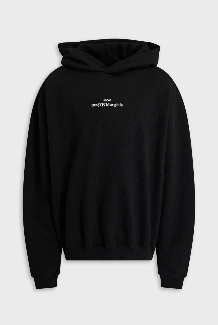 Maison Margiela MAISON MARGIELA Logo Hoodie Size US S / EU 44-46 / 1 - 1 Thumbnail