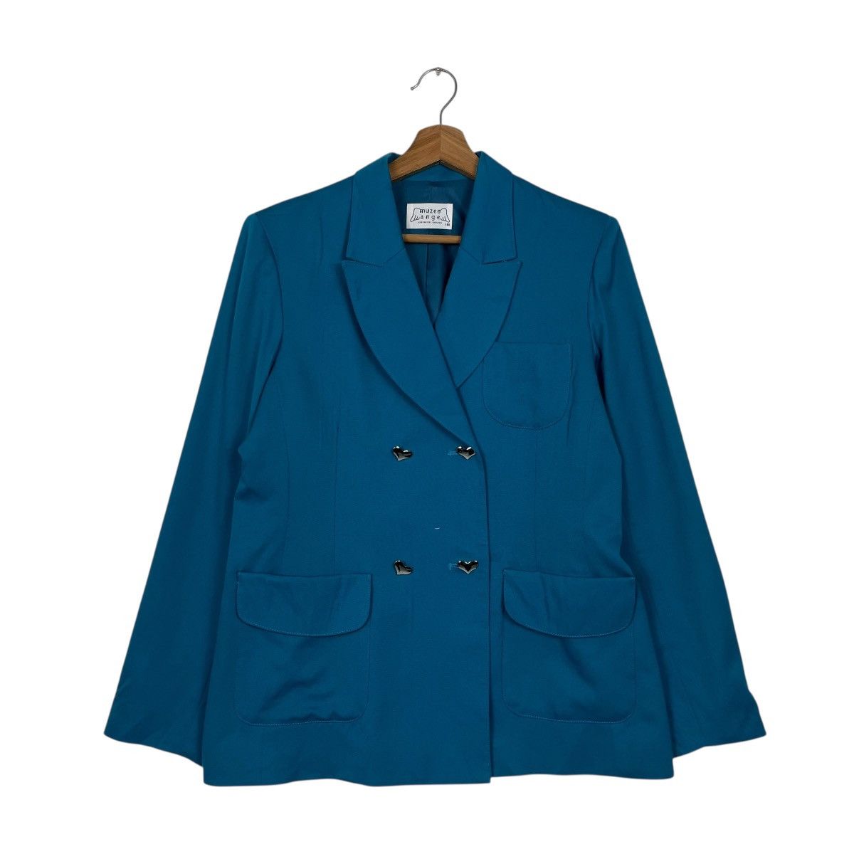 Japanese Brand Hiromichi Nakano Double Breasted Women Jacket Size S / US 4 / IT 40 - 1 Thumbnail