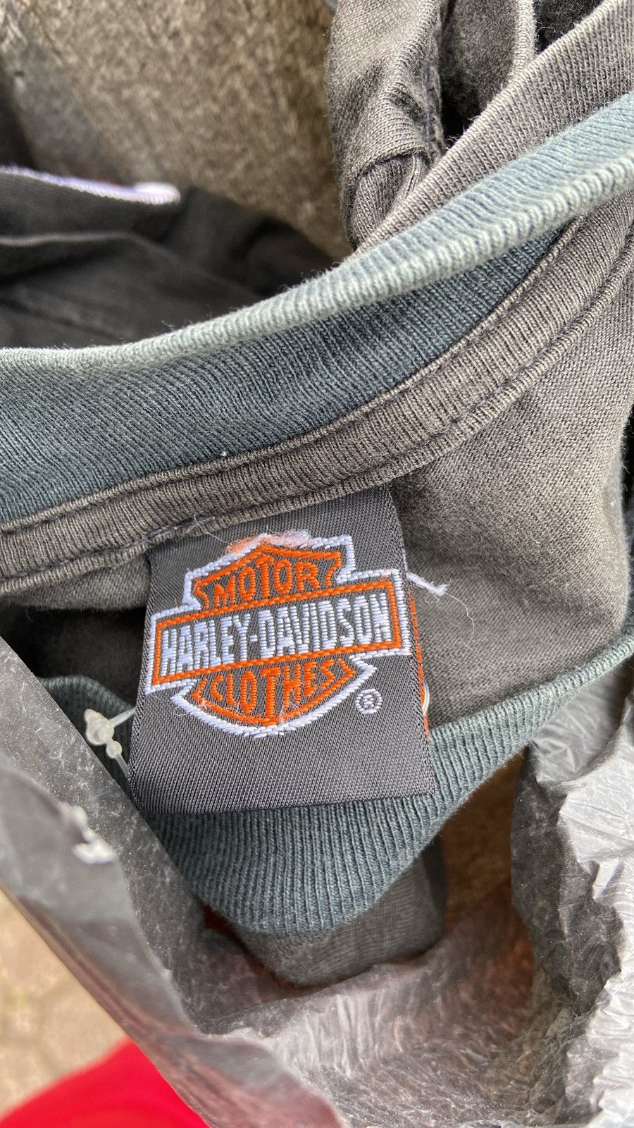 Harley Davidson × Vintage Harley davidson stripe big print Size US L / EU 52-54 / 3 - 4 Thumbnail