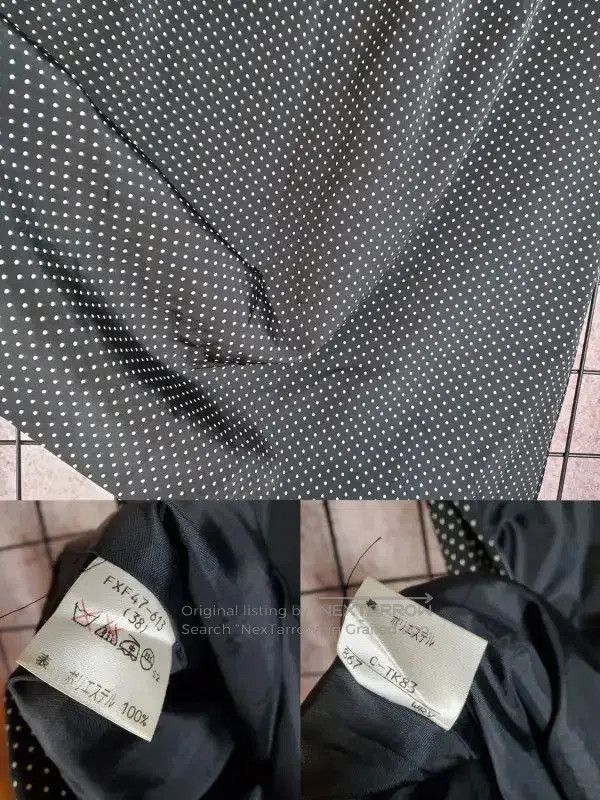 Burberry Burberry Black Polka Dot Skirt, Size S. Size 23" - 5 Thumbnail