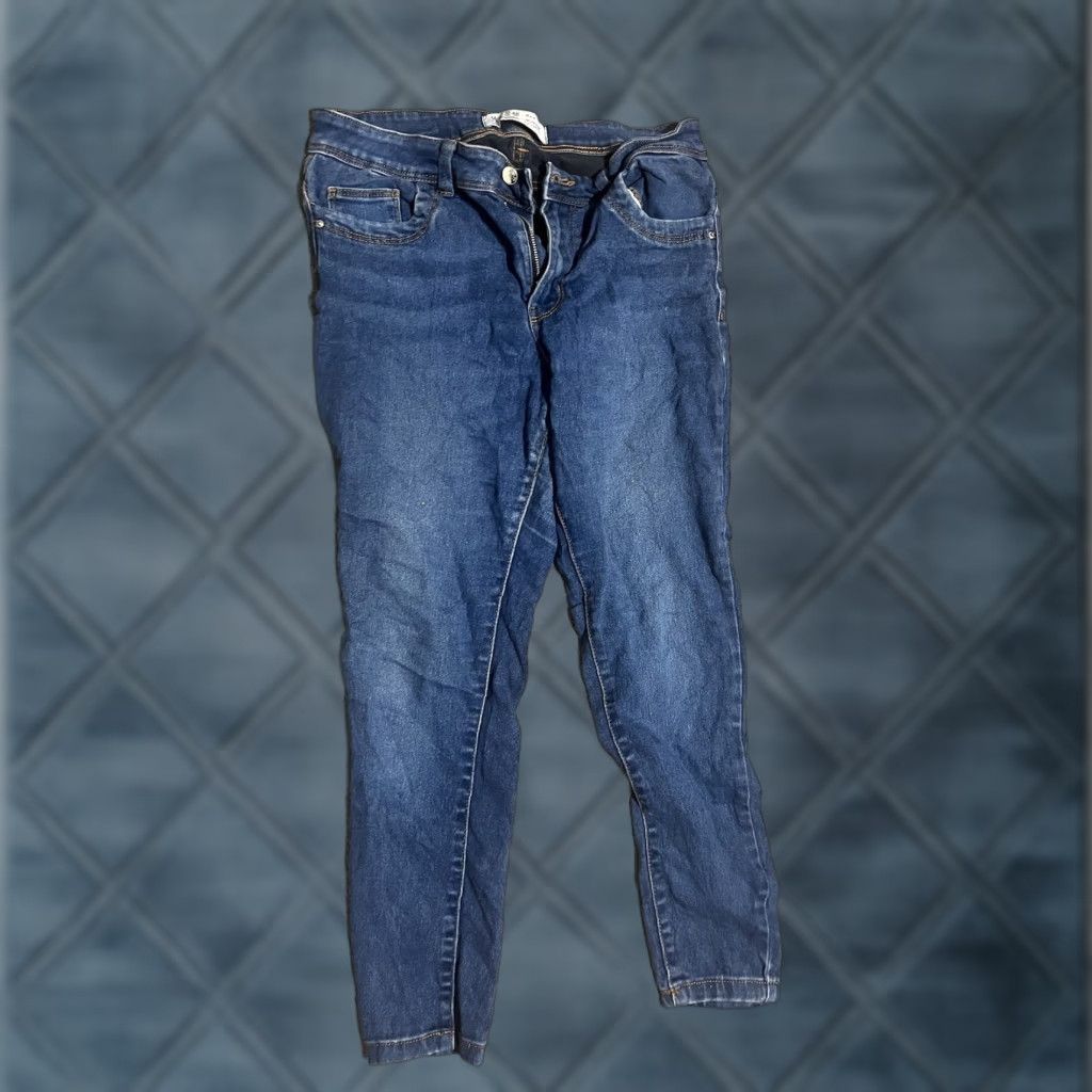 CO Denim Co Jeans Distressed Skinny Blue Denim 10 Women Size 32" / US 10 / IT 46 - 1 Thumbnail