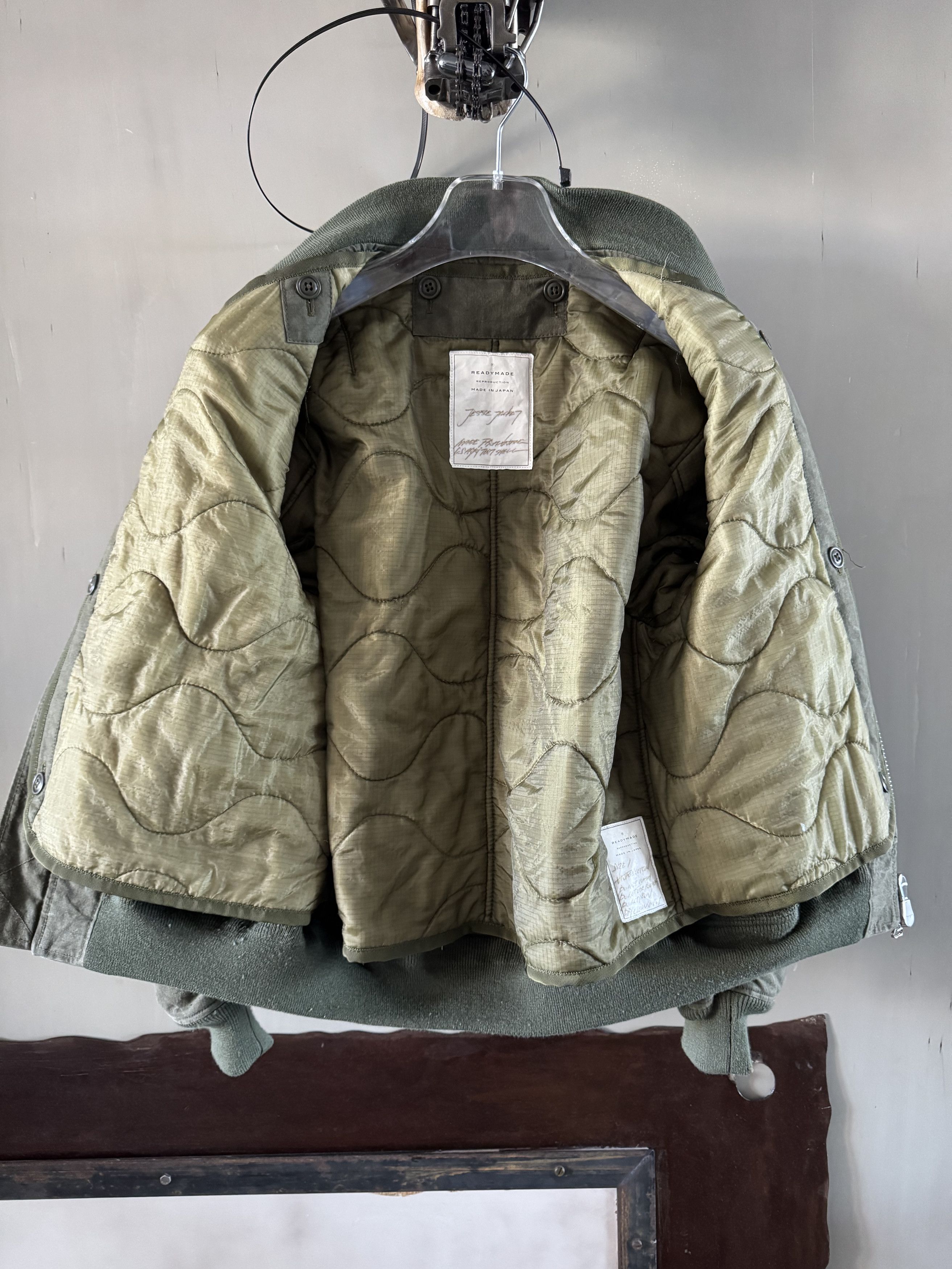 READYMADE JUBILEE PIN JESSE BOMBER JACKET BY RM Size US M / EU 48-50 / 2 - 10 Thumbnail